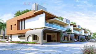 Elevation of real estate project Surya Villaza located at Bakrol, Anand, Gujarat