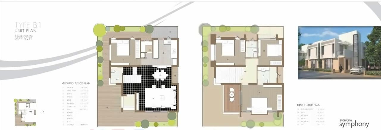 Layout of real estate project Svayam Symphony   Svayam Sapphire located at Karamsad, Anand, Gujarat