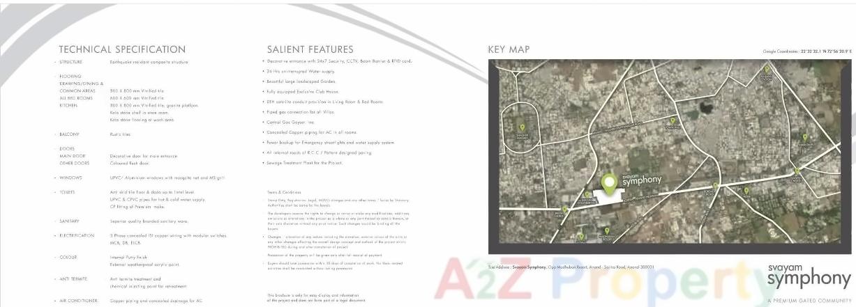  of real estate project Svayam Symphony   Svayam Sapphire located at Karamsad, Anand, Gujarat