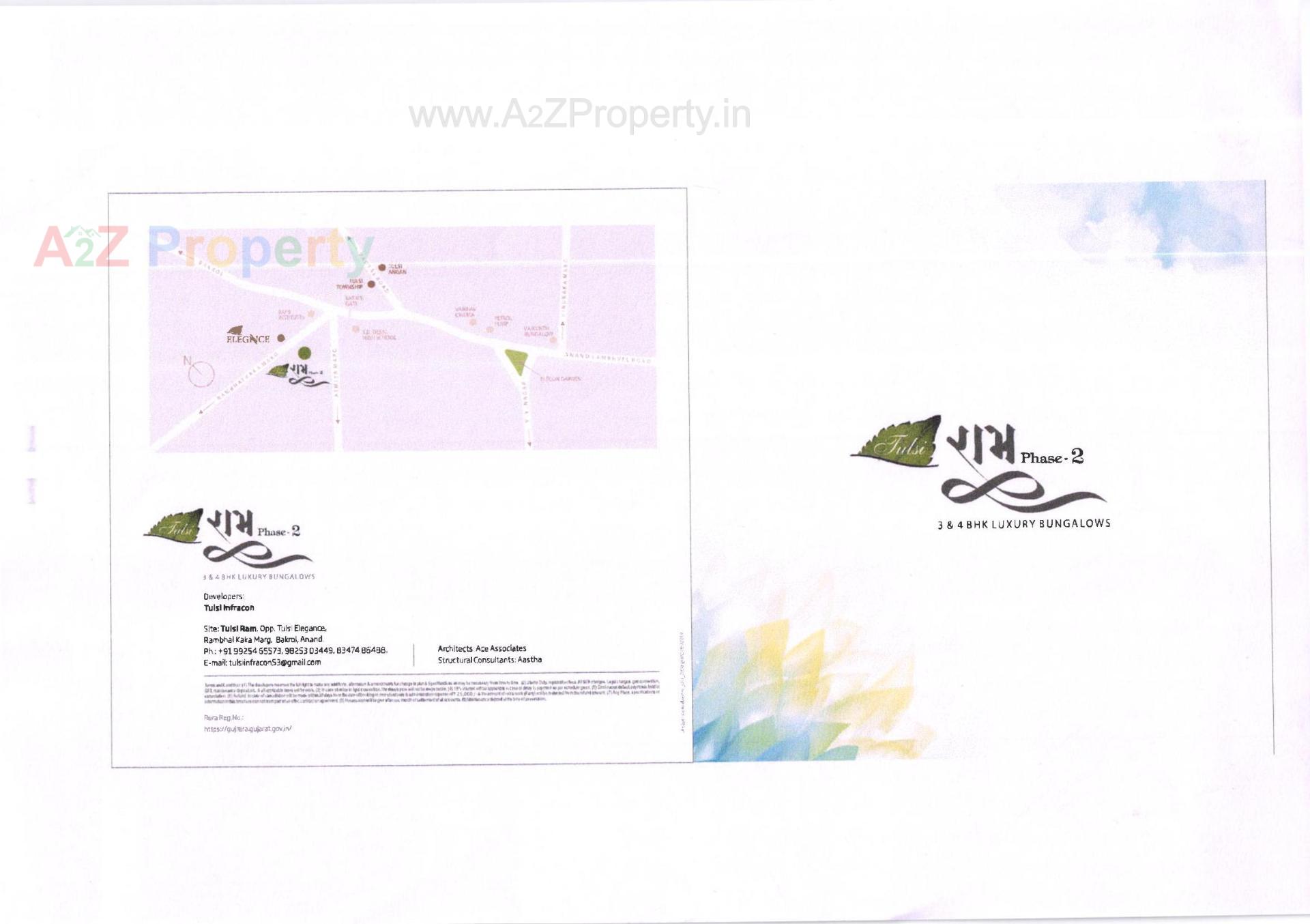  of real estate project Tulsi Ram located at Bakrol, Anand, Gujarat