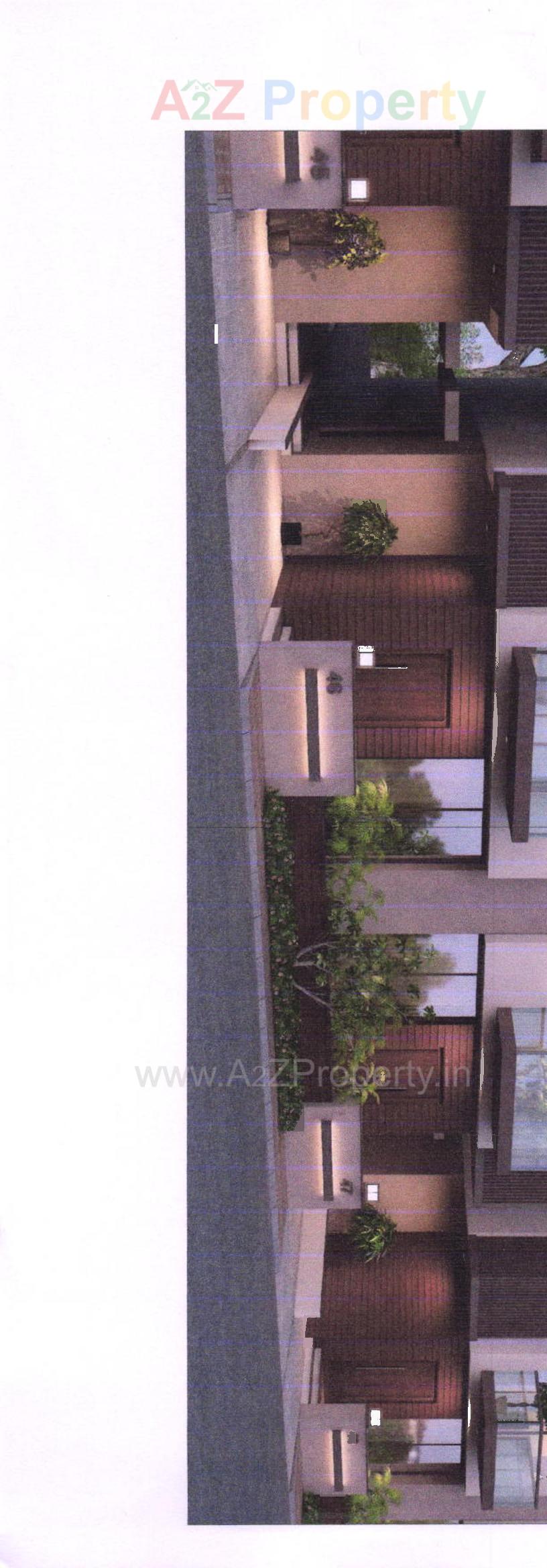 3D Elevation of real estate project Tulsi Ram located at Bakrol, Anand, Gujarat