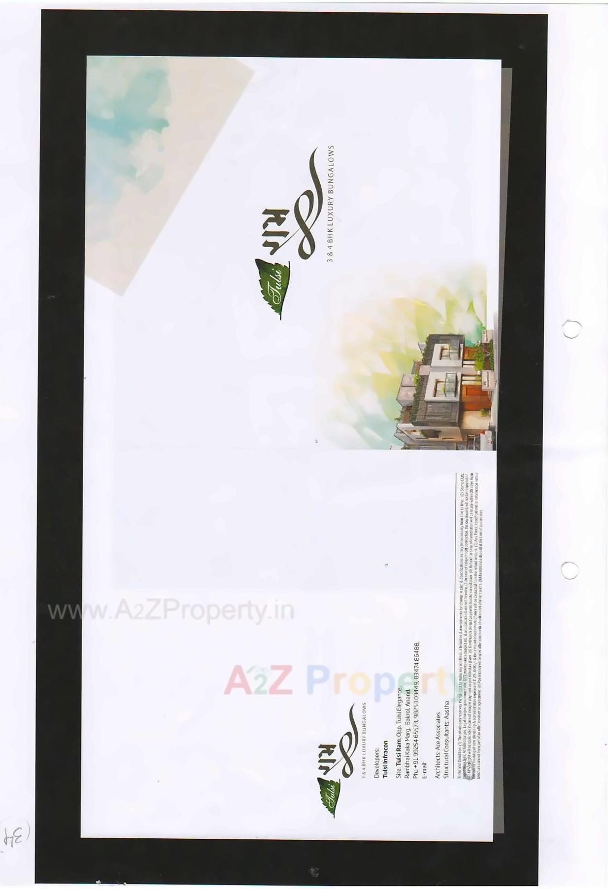  of real estate project Tulsi Ram located at Bakrol, Anand, Gujarat