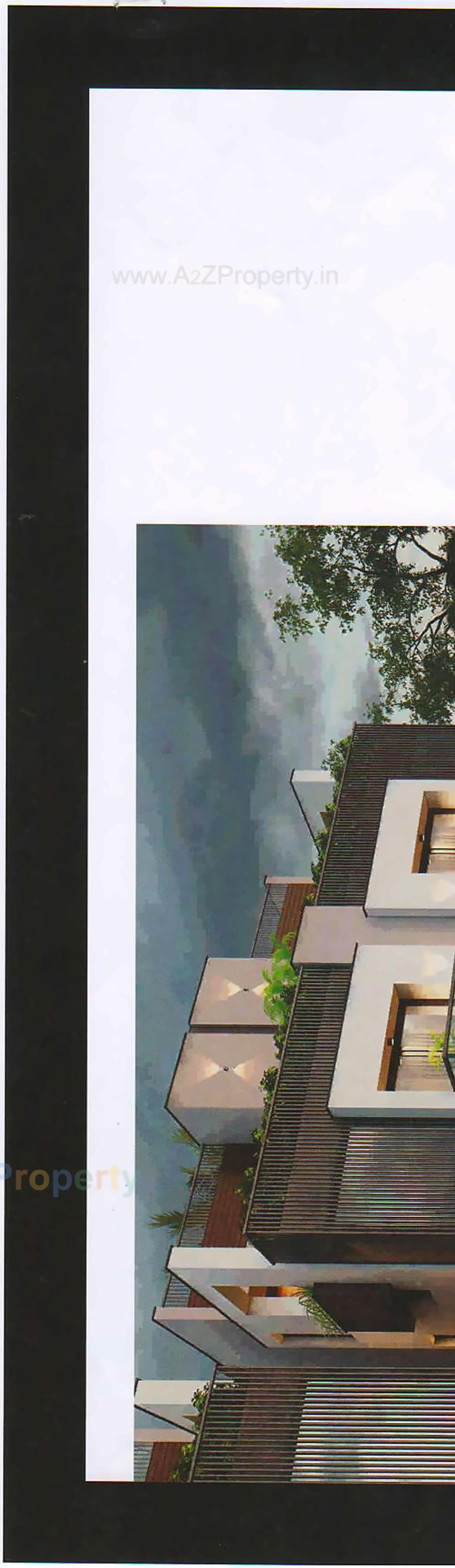 3D Elevation of real estate project Tulsi Ram located at Bakrol, Anand, Gujarat