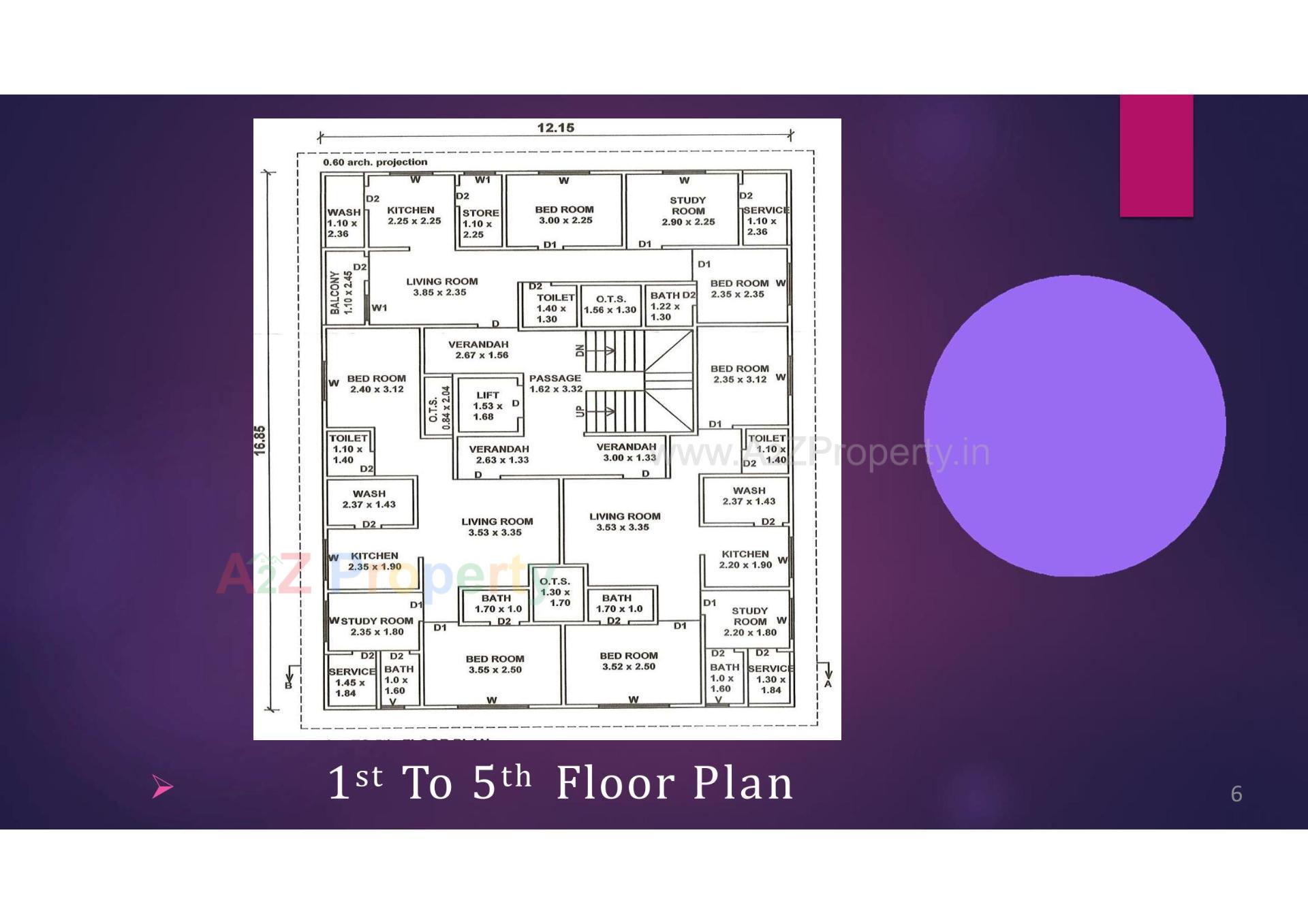 Layout of real estate project Vaishnavi Elegance located at Vallabh-vidhyanagar, Anand, Gujarat