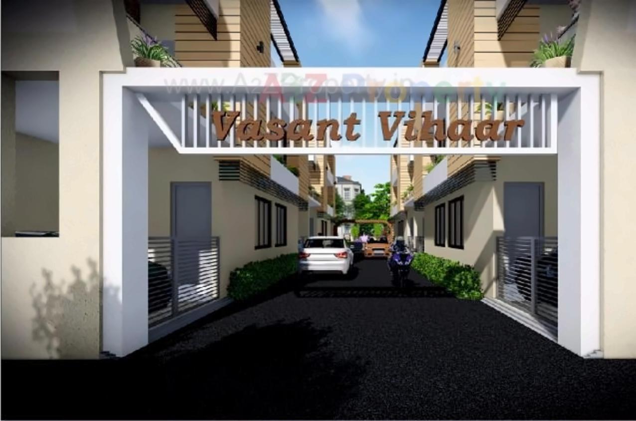 3D Elevation of real estate project Vasant Vihaar located at Anand, Anand, Gujarat