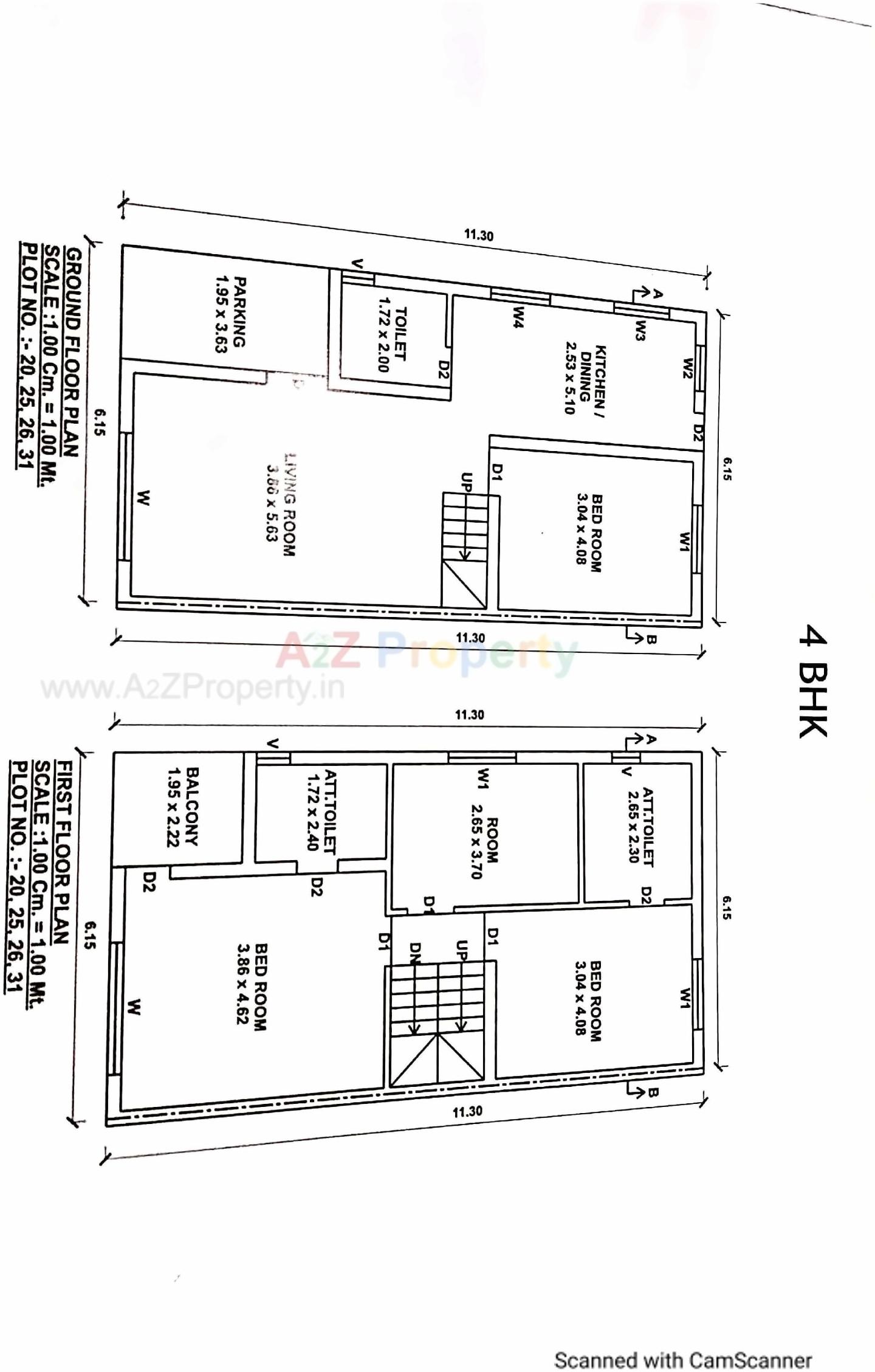 Layout of real estate project Vashishth Nakshtra located at Anand, Anand, Gujarat