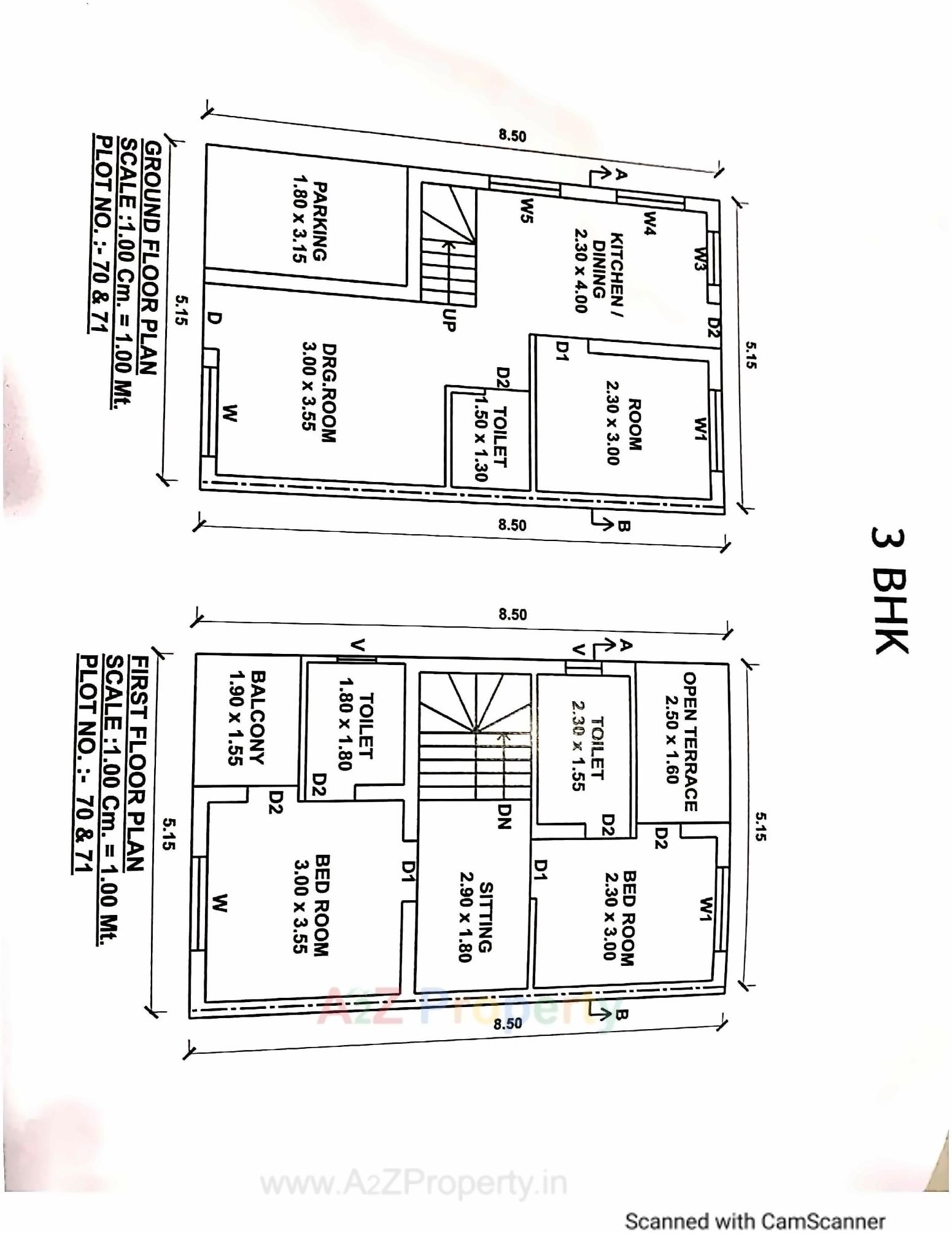 Layout of real estate project Vashishth Nakshtra located at Anand, Anand, Gujarat