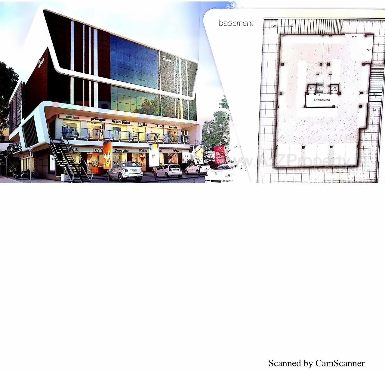 Layout of real estate project Vashisth Vanijyam located at Vallabh-vidhyanagar, Anand, Gujarat