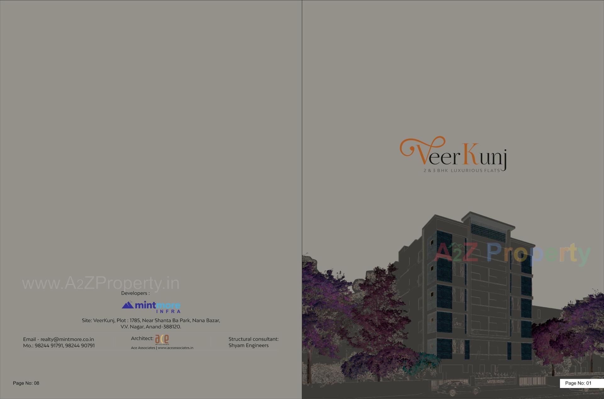  of real estate project Veerkunj located at Vallabh-vidhyanagar, Anand, Gujarat