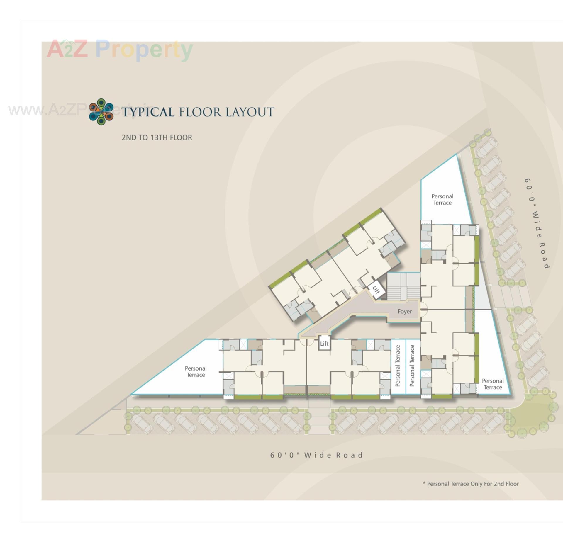 Layout of real estate project Visamo Luxuria located at Anand, Anand, Gujarat