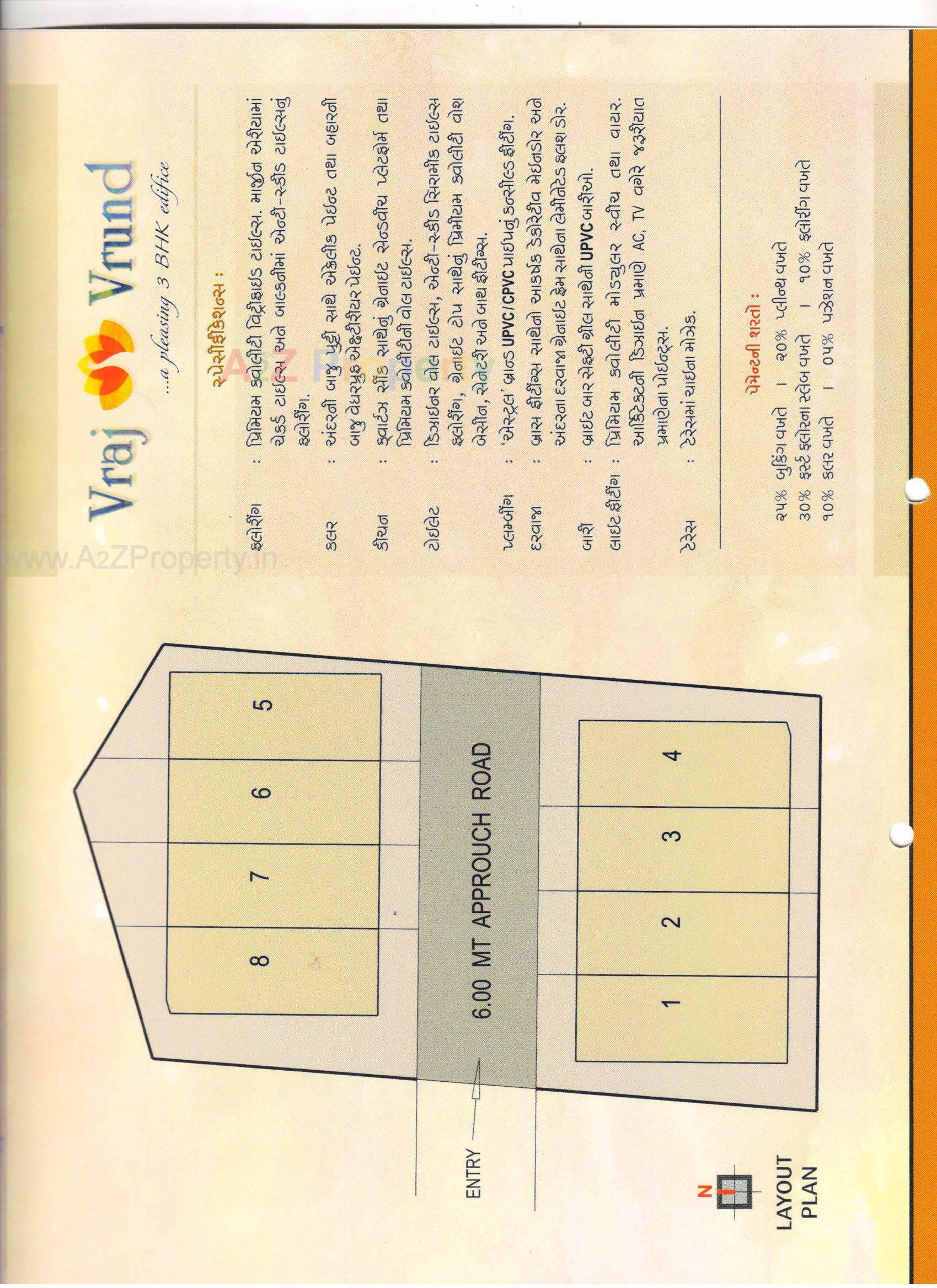  of real estate project Vraj Vrund located at Umreth, Anand, Gujarat