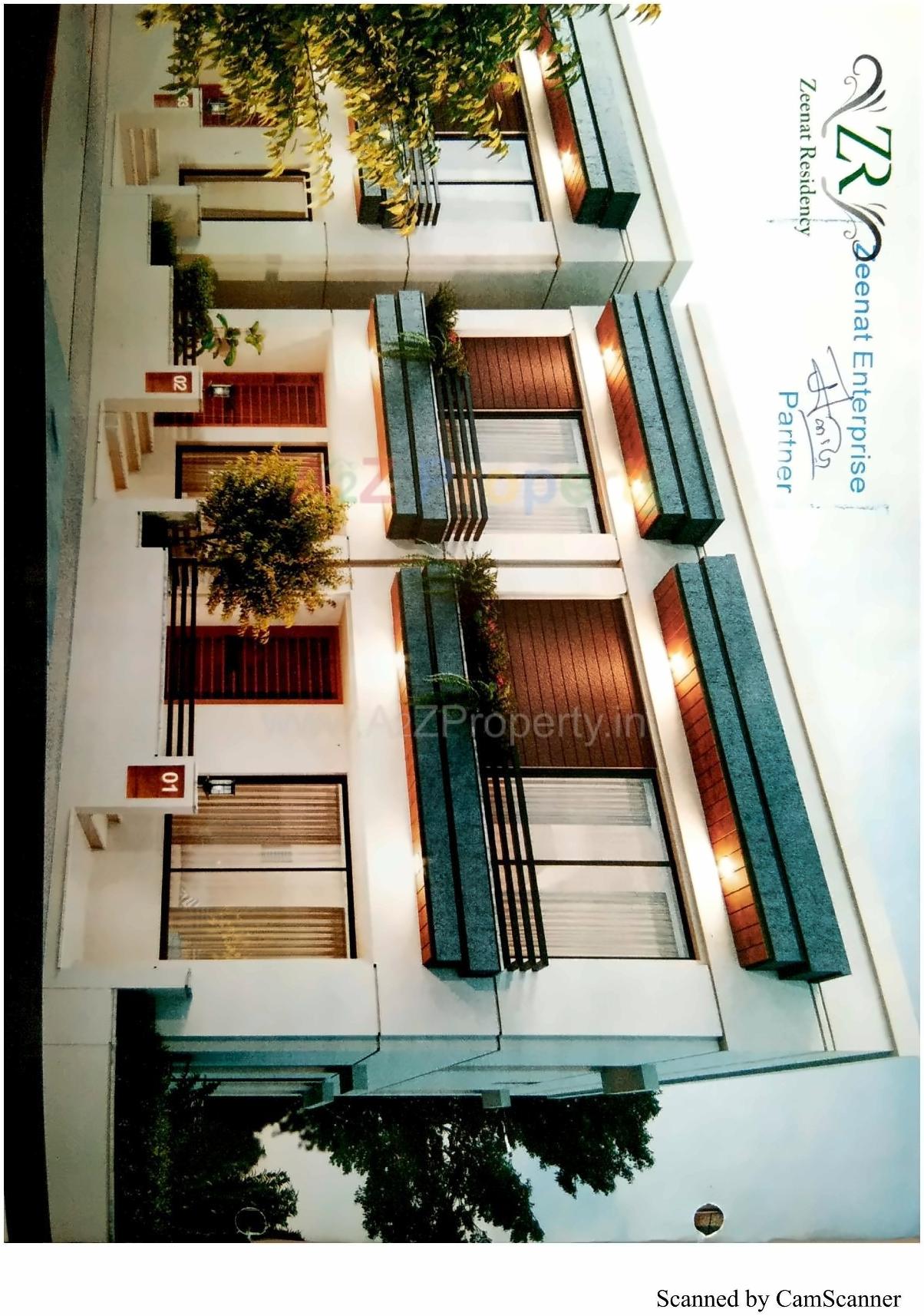 3D Elevation of real estate project Zeenat Residency located at Anand, Anand, Gujarat