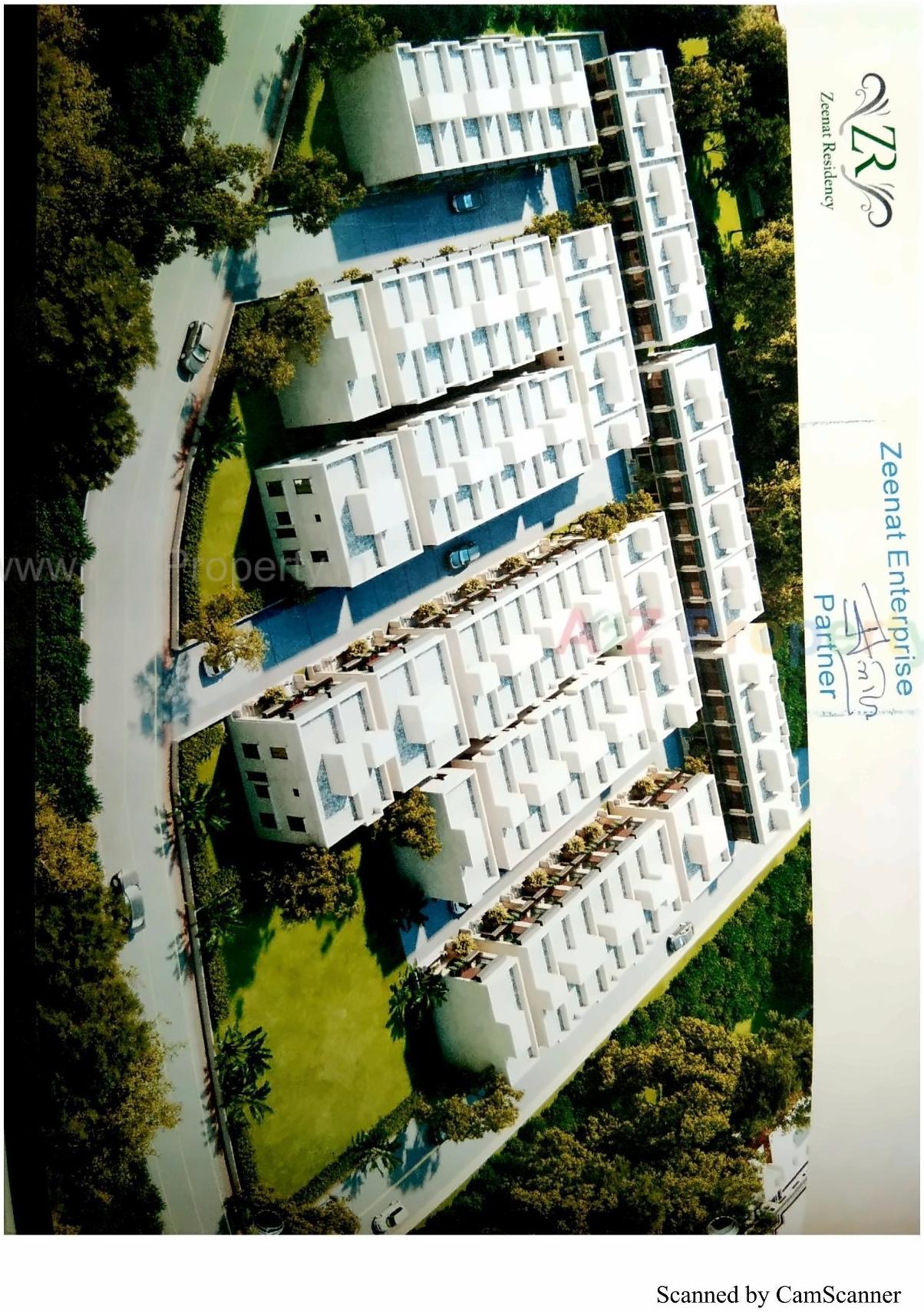 Layout of real estate project Zeenat Residency located at Anand, Anand, Gujarat