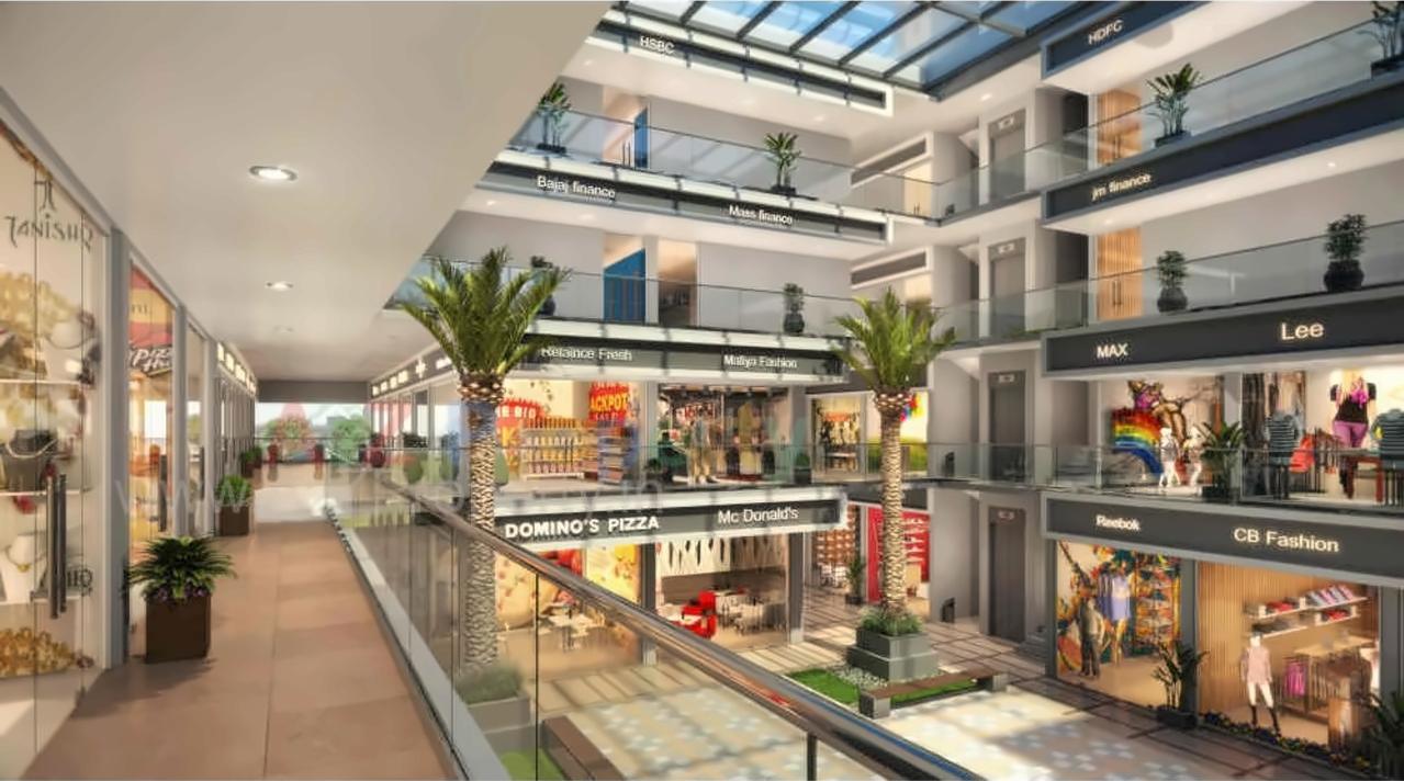 3D Elevation of real estate project Bandhan Arcade located at Modasa, Aravalli, Gujarat