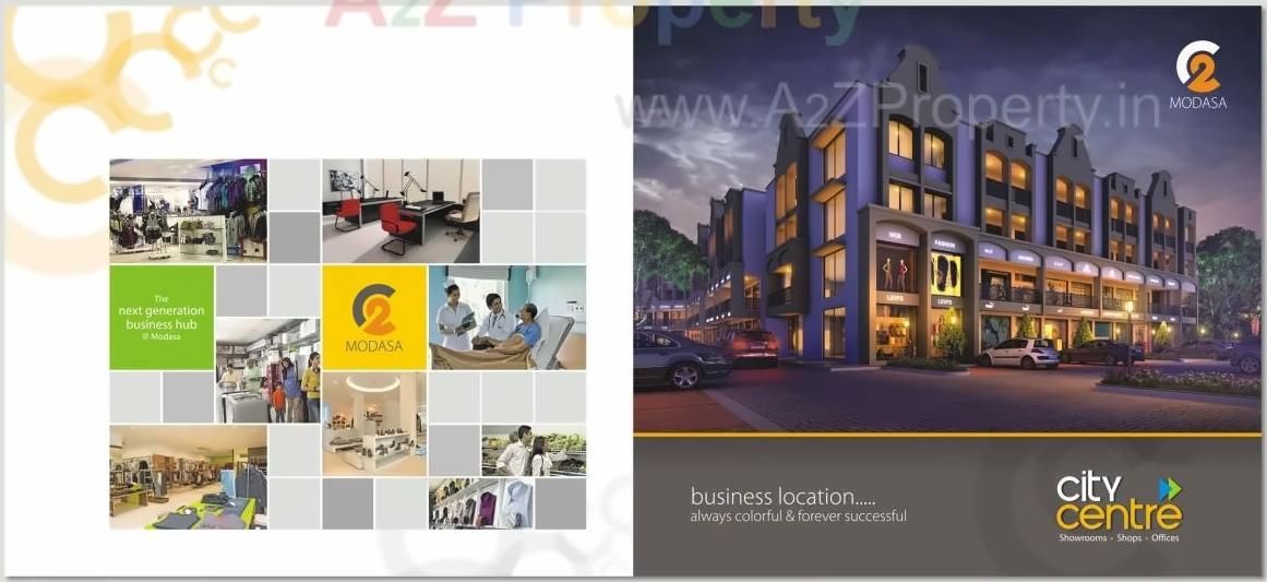  of real estate project City Center located at Modasa, Aravalli, Gujarat