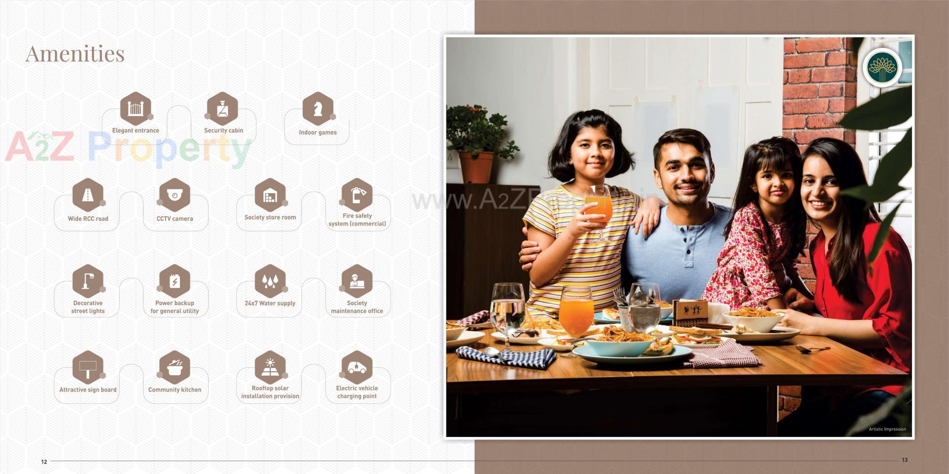  of real estate project Nandan Parisar located at Modasa, Aravalli, Gujarat