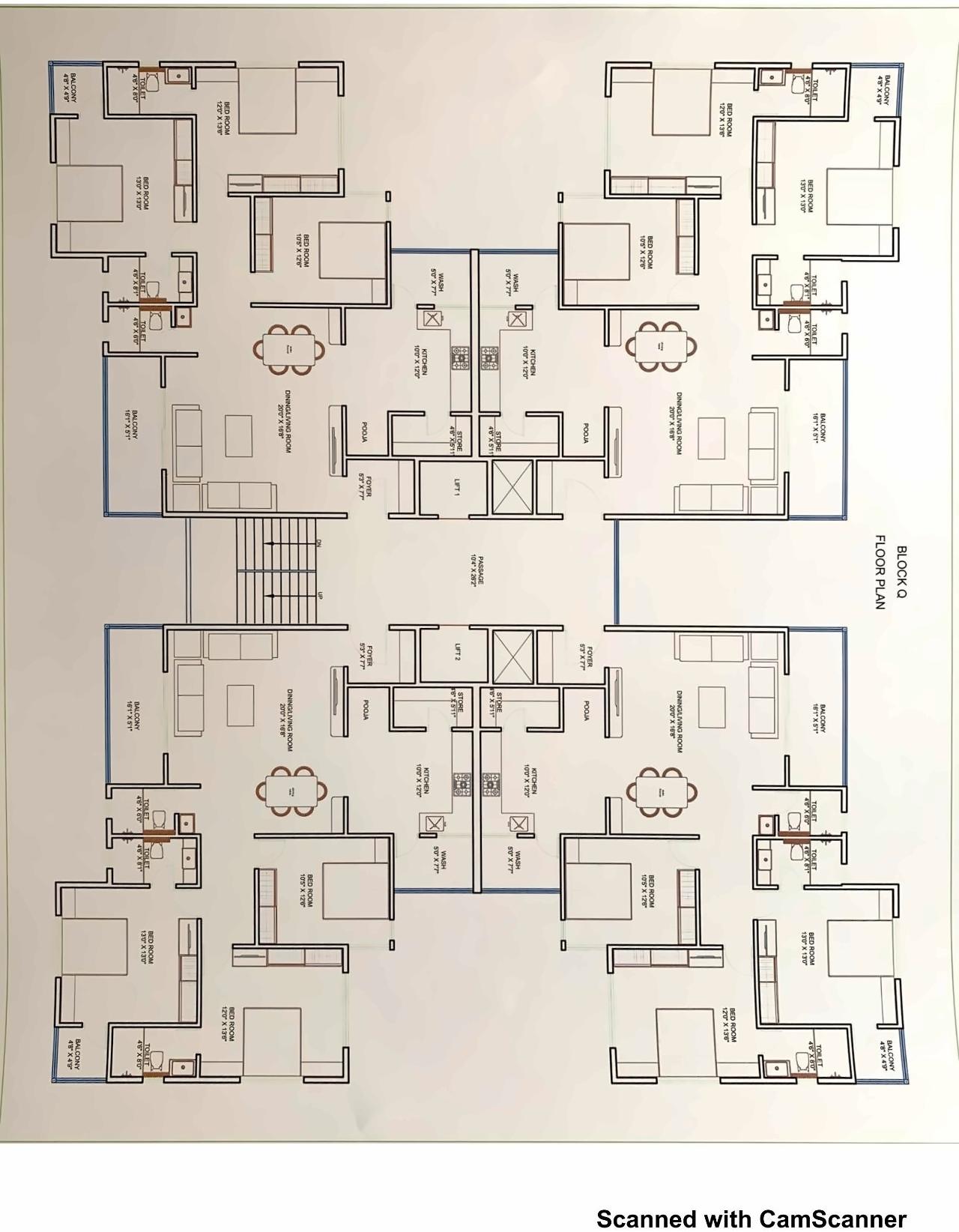 Layout of real estate project Paavancity located at Modasa, Aravalli, Gujarat