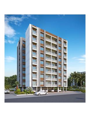 Elevation of real estate project Paavancity located at Modasa, Aravalli, Gujarat