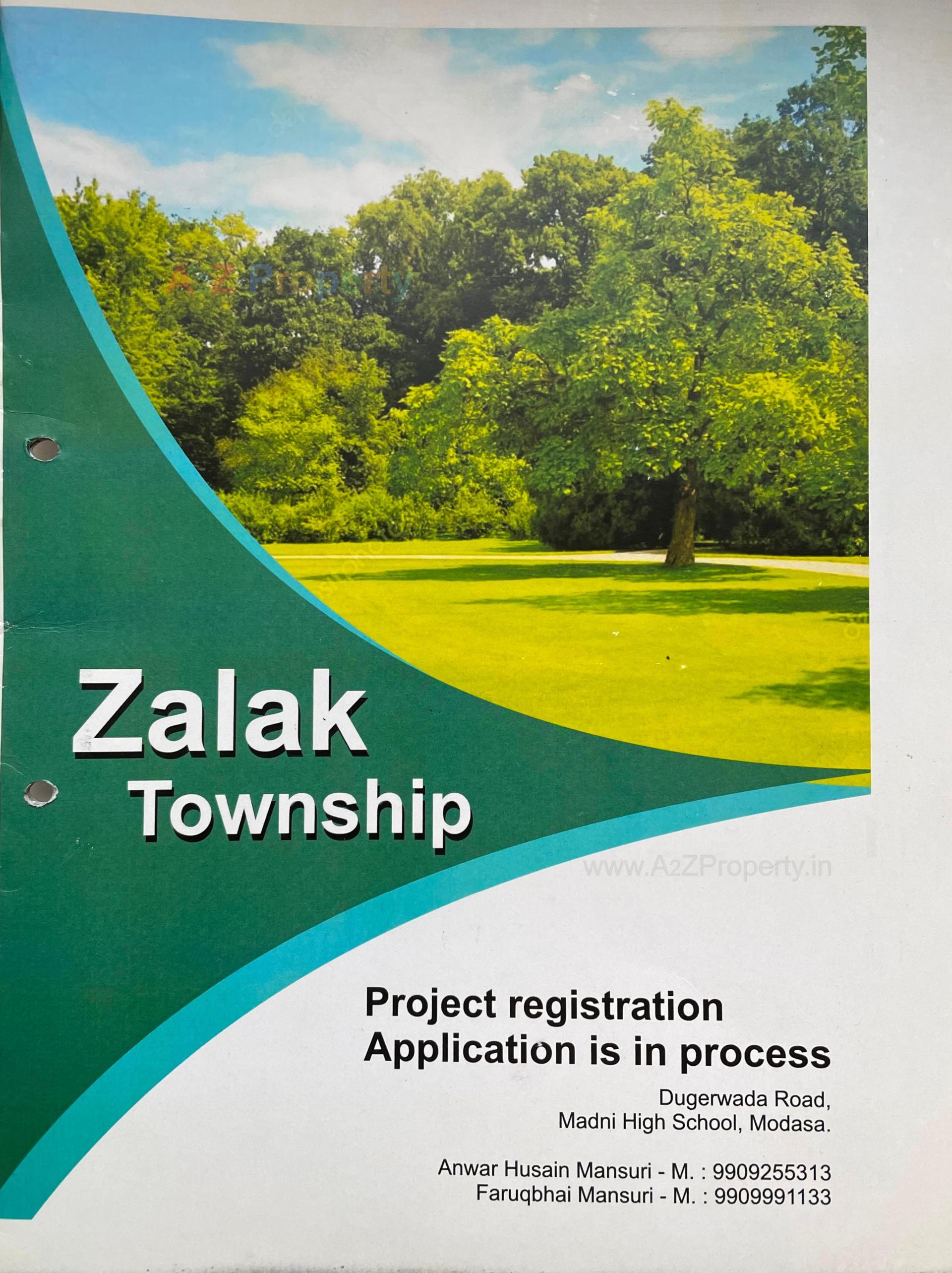 of real estate project Zalak Township located at Modasa, Aravalli, Gujarat