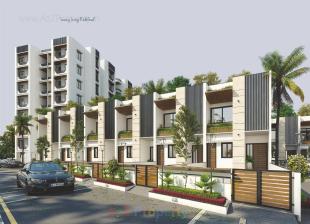 Elevation of real estate project Aditya Heights located at Palanpur, Banaskantha, Gujarat