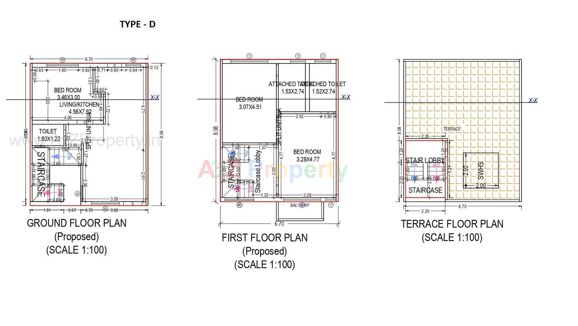 Layout of real estate project Akshatam Saptam located at Palanpur, Banaskantha, Gujarat