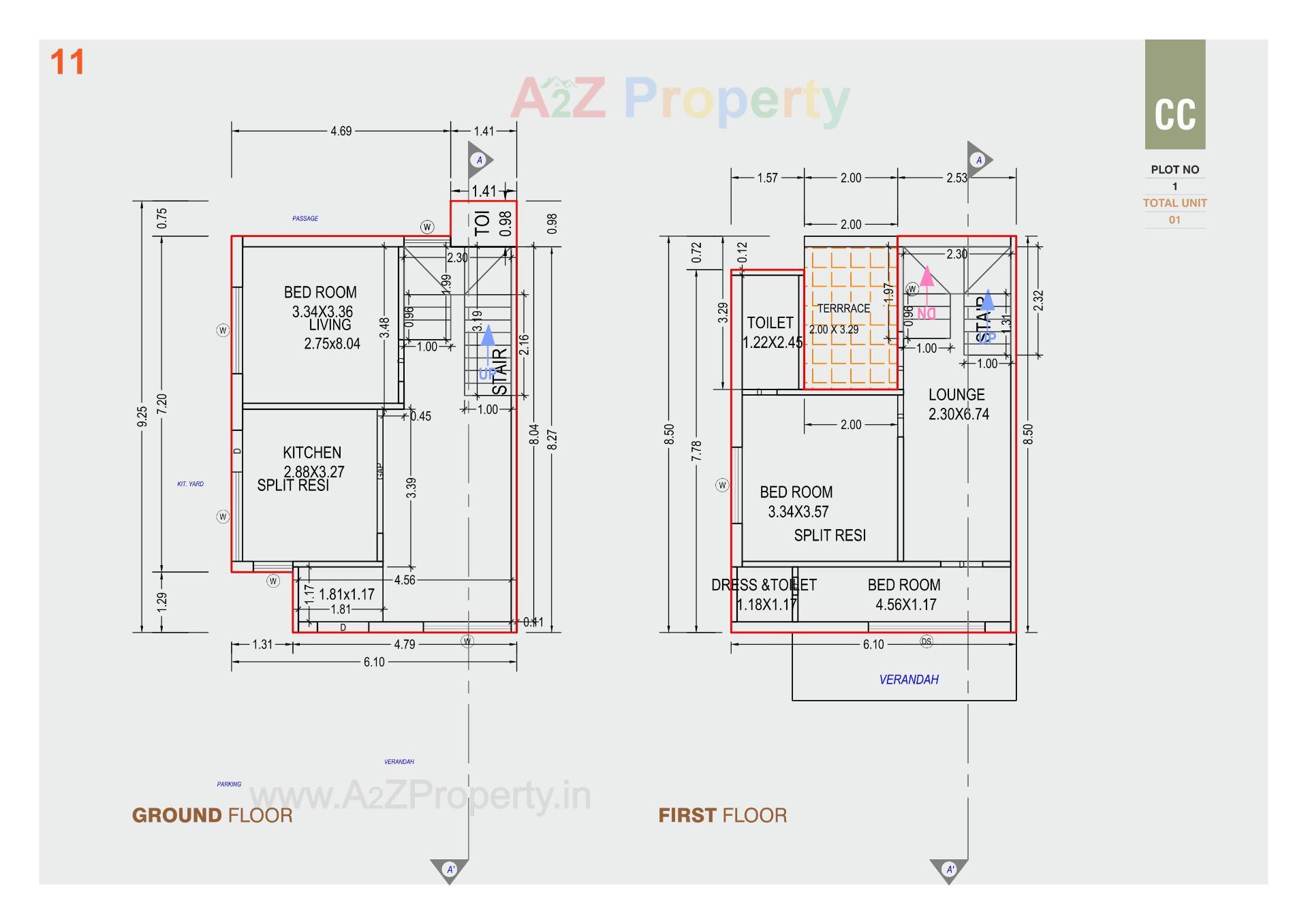 Layout of real estate project Amrutam Homes located at Palanpur, Banaskantha, Gujarat