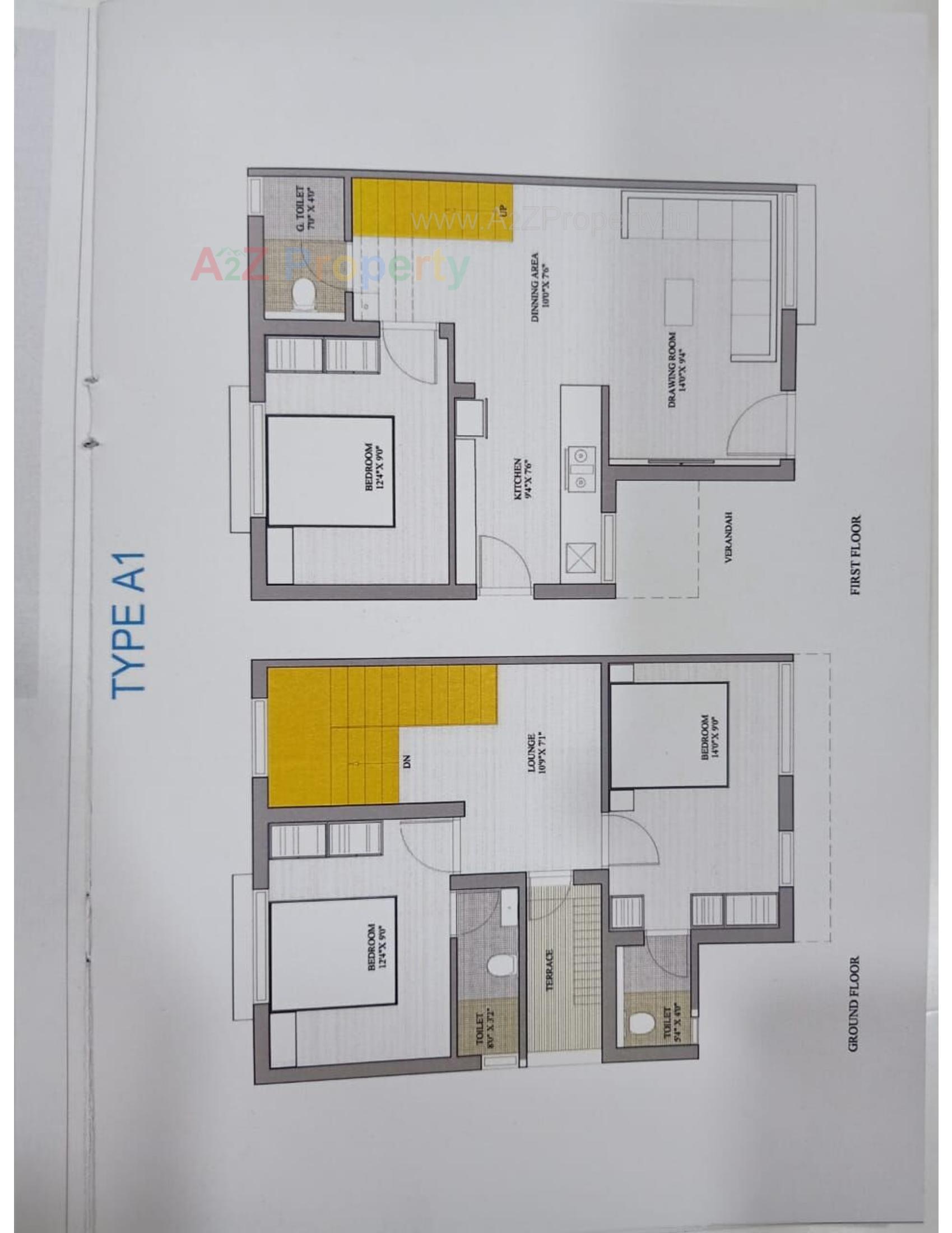 Layout of real estate project Bhoomi Darshan located at Banaskantha, Banaskantha, Gujarat