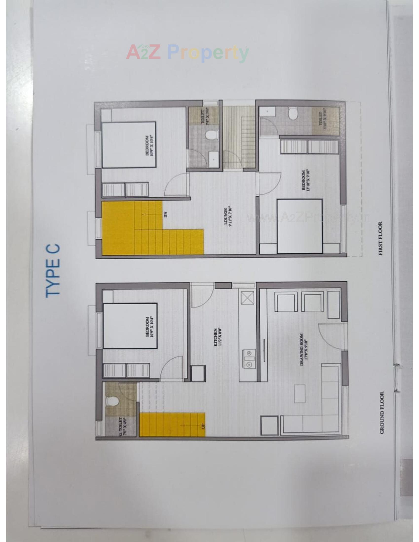 Layout of real estate project Bhoomi Darshan located at Banaskantha, Banaskantha, Gujarat