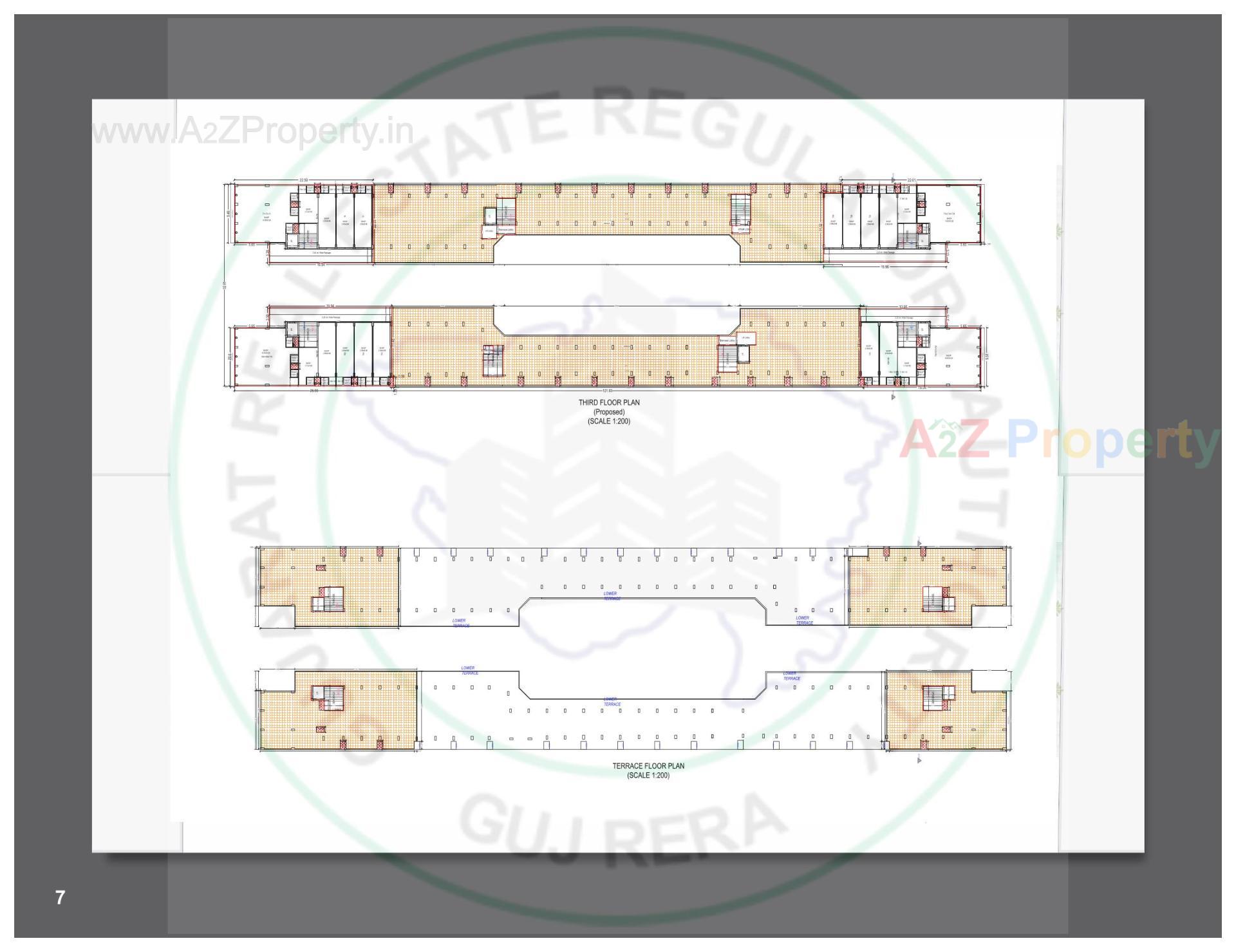 Layout of real estate project Deesa Bazar located at Deesa, Banaskantha, Gujarat