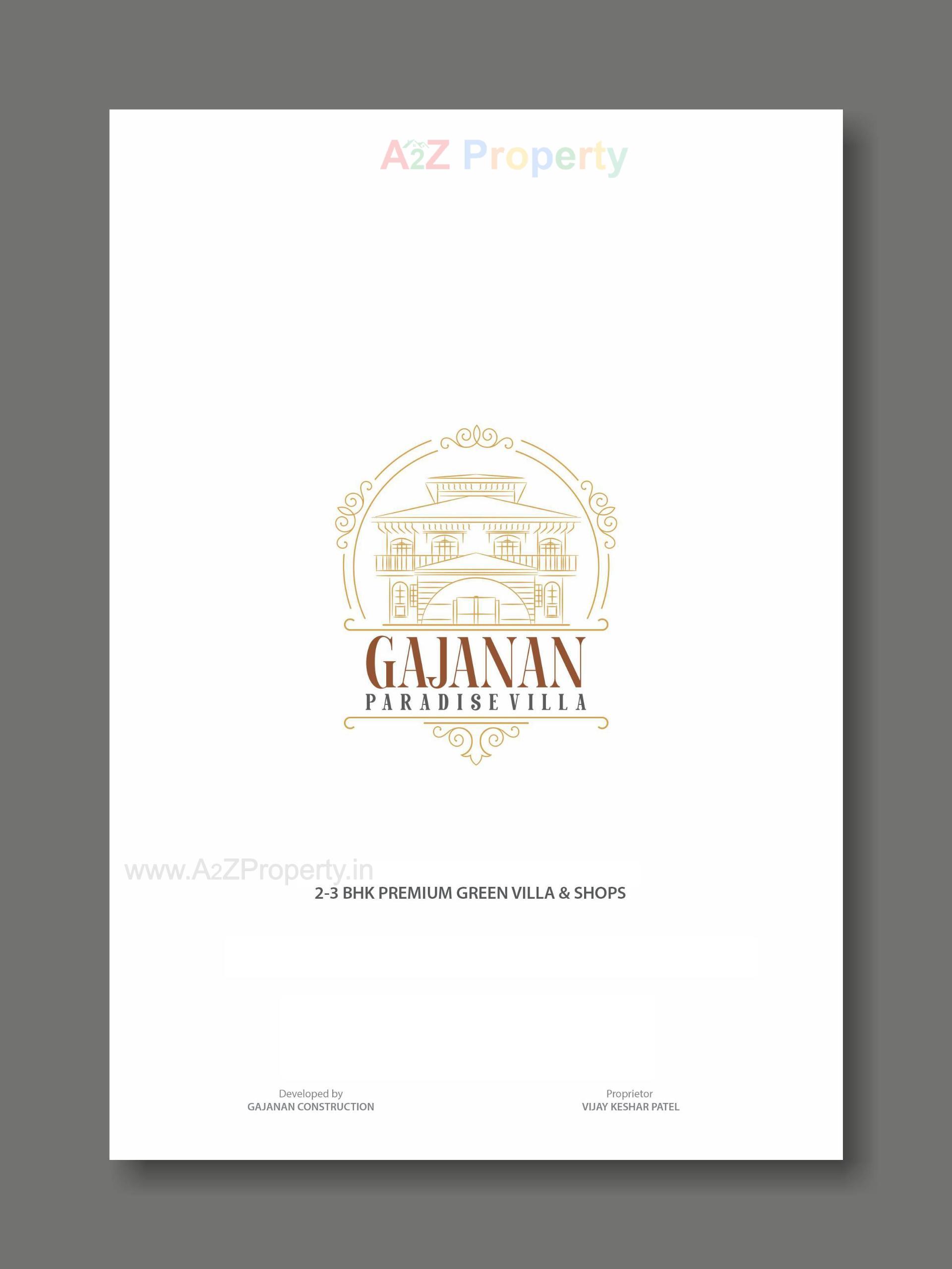  of real estate project Gajanan Paradise Villa located at Palanpur, Banaskantha, Gujarat