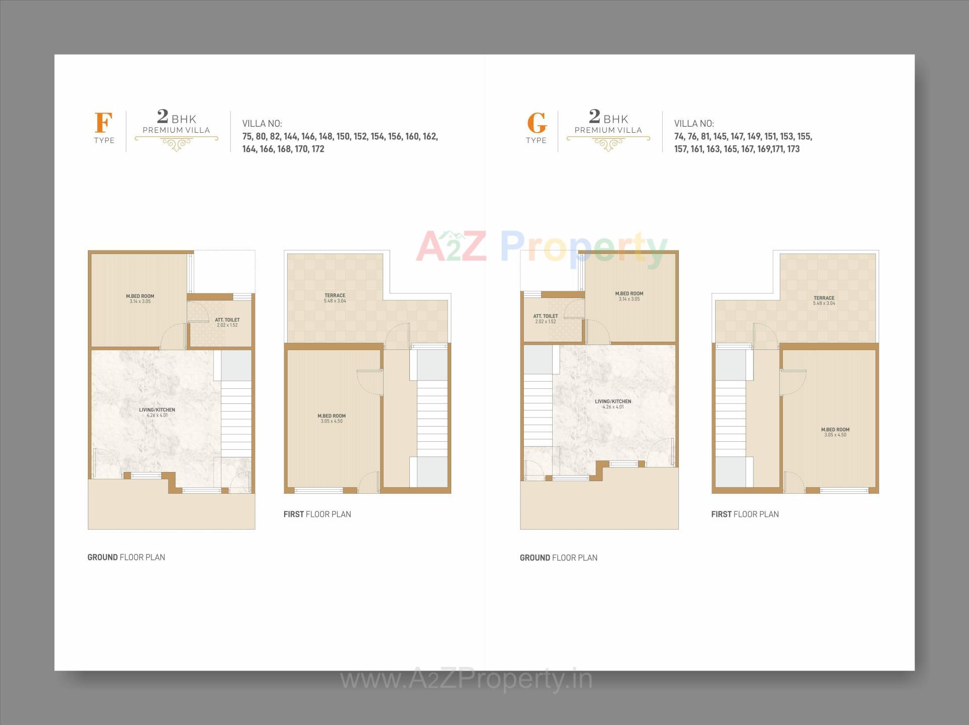 Layout of real estate project Gajanan Paradise Villa located at Palanpur, Banaskantha, Gujarat