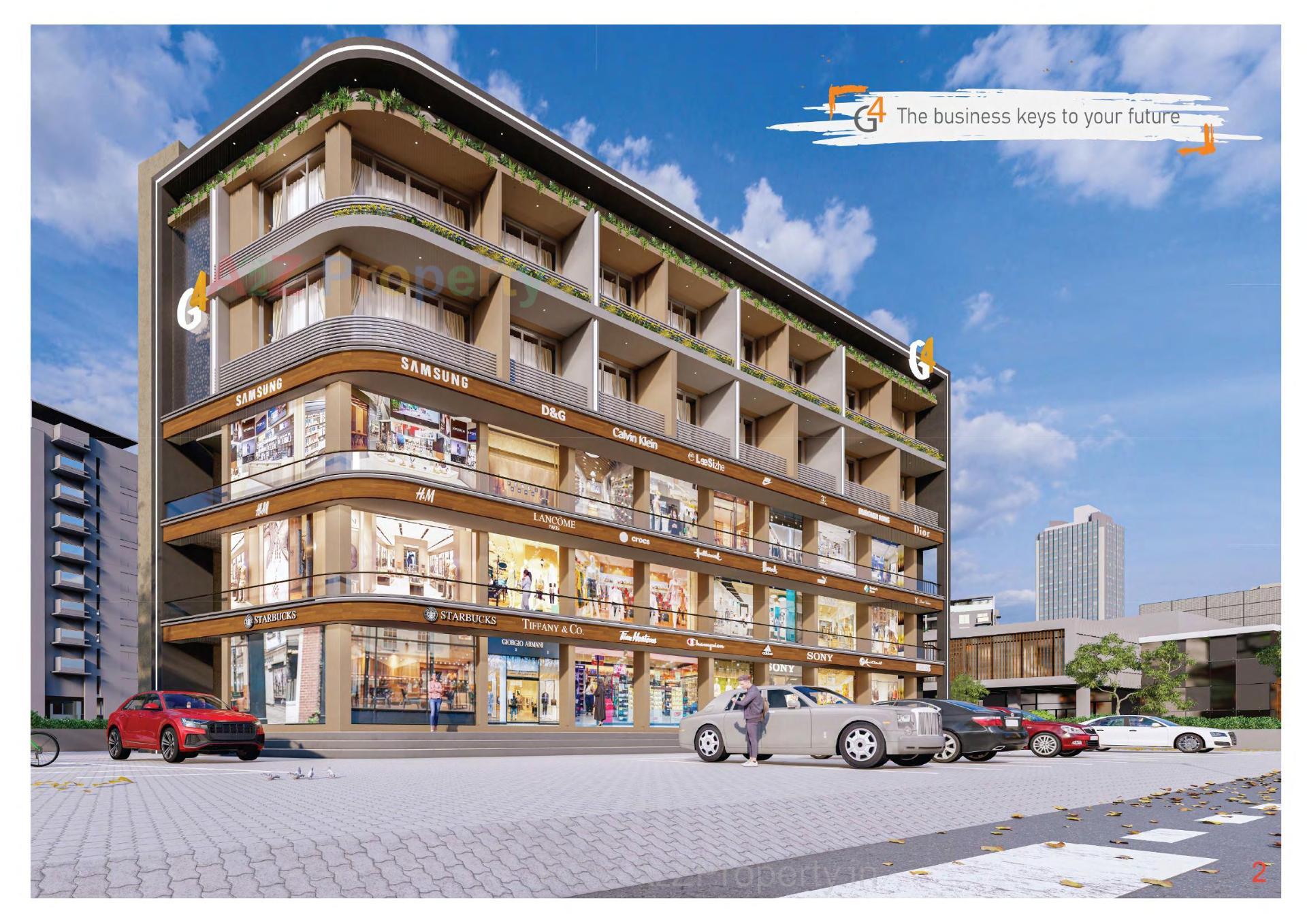 3D Elevation of real estate project Gopal located at Palanpur, Banaskantha, Gujarat