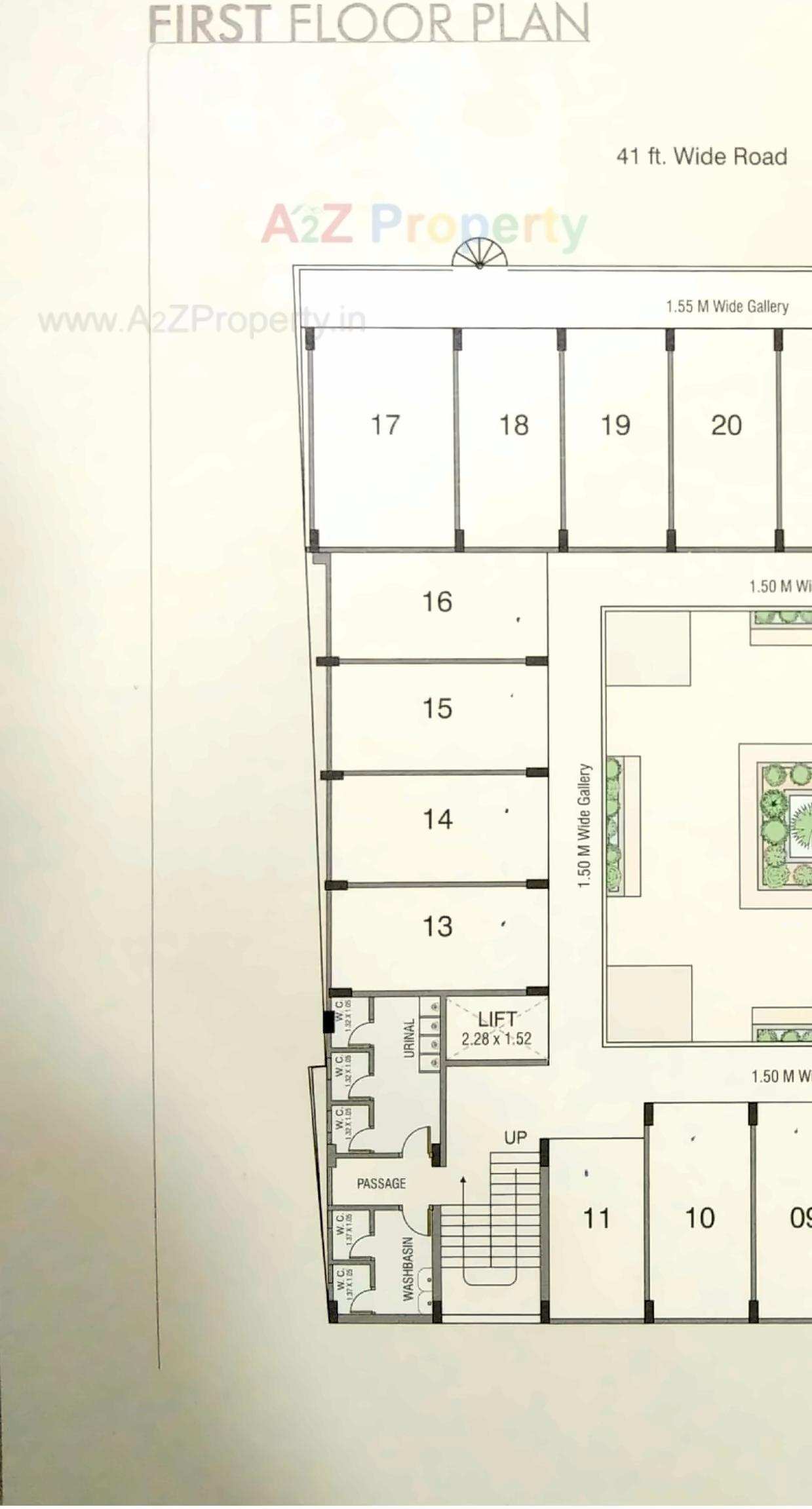 Layout of real estate project Himalaya Avenue located at Palanpur, Banaskantha, Gujarat