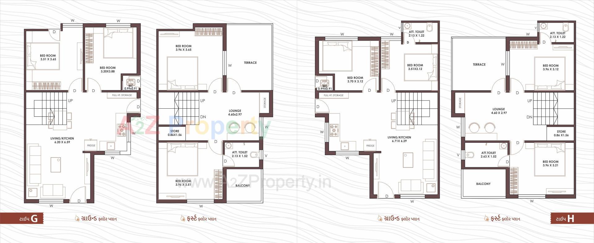 Layout of real estate project Nand Vihar located at Palanpur, Banaskantha, Gujarat