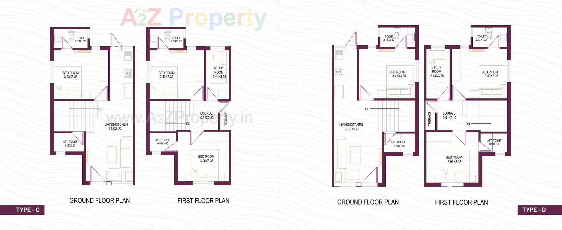 Layout of real estate project Nand Vihar located at Palanpur, Banaskantha, Gujarat
