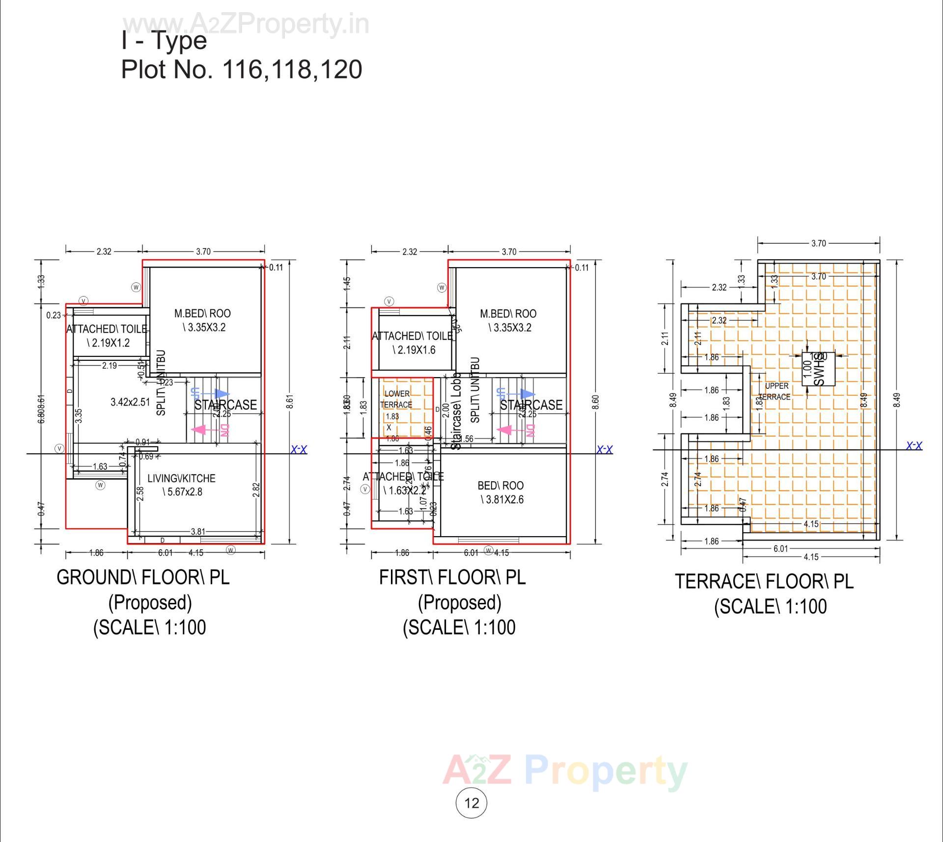 Layout of real estate project Pramukh Greens located at Palanpur, Banaskantha, Gujarat