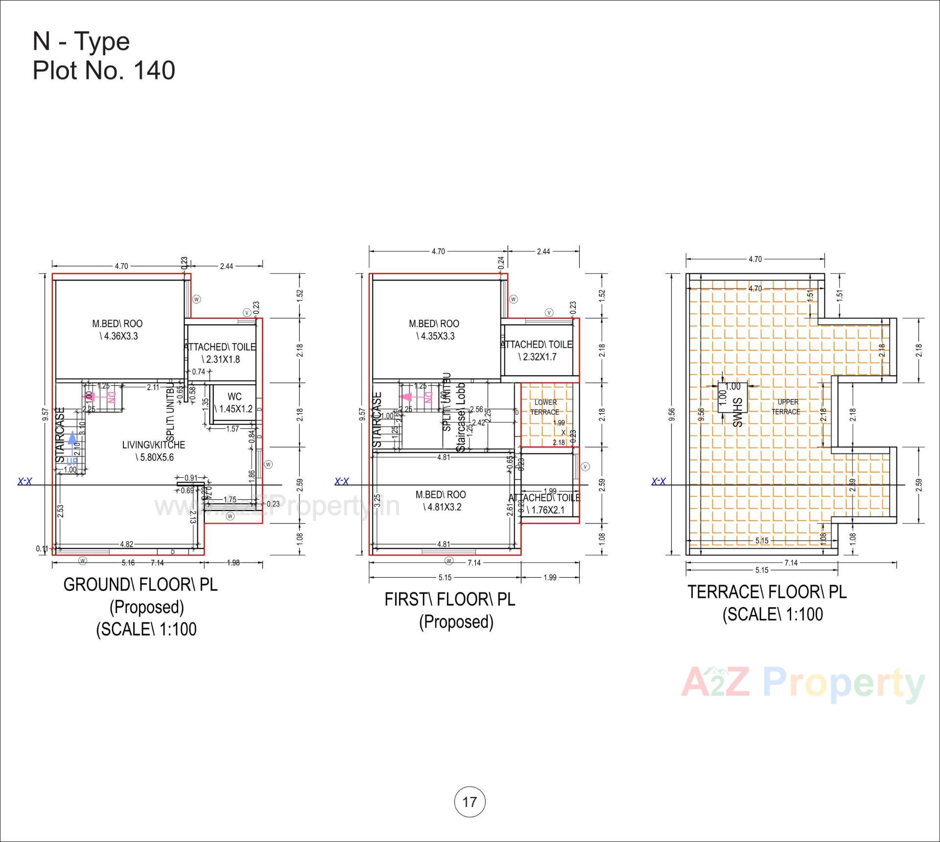 Layout of real estate project Pramukh Greens located at Palanpur, Banaskantha, Gujarat
