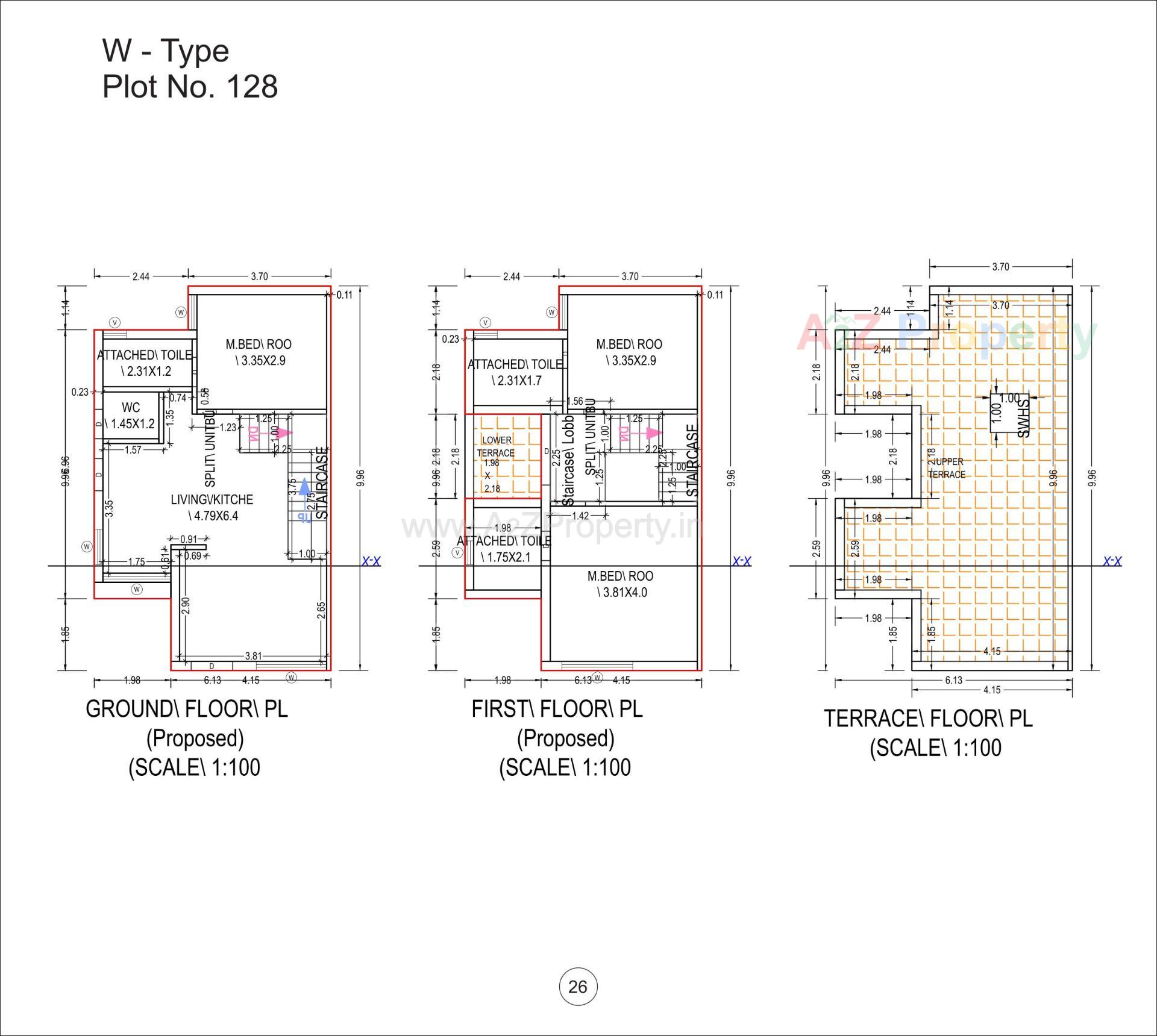 Layout of real estate project Pramukh Greens located at Palanpur, Banaskantha, Gujarat