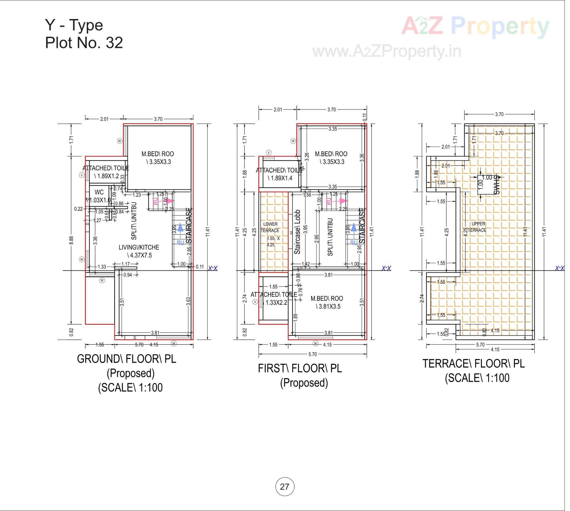 Layout of real estate project Pramukh Greens located at Palanpur, Banaskantha, Gujarat