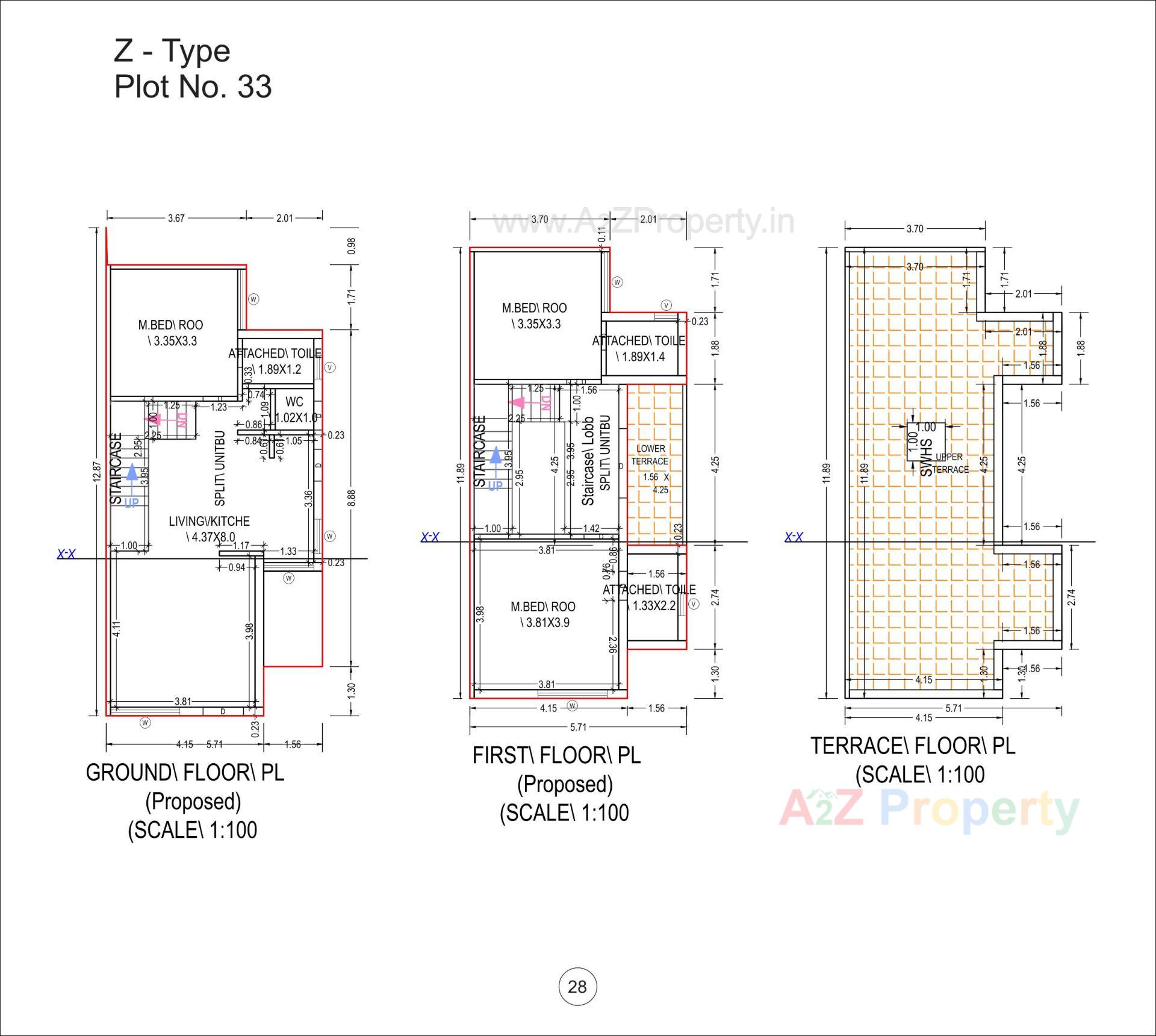 Layout of real estate project Pramukh Greens located at Palanpur, Banaskantha, Gujarat