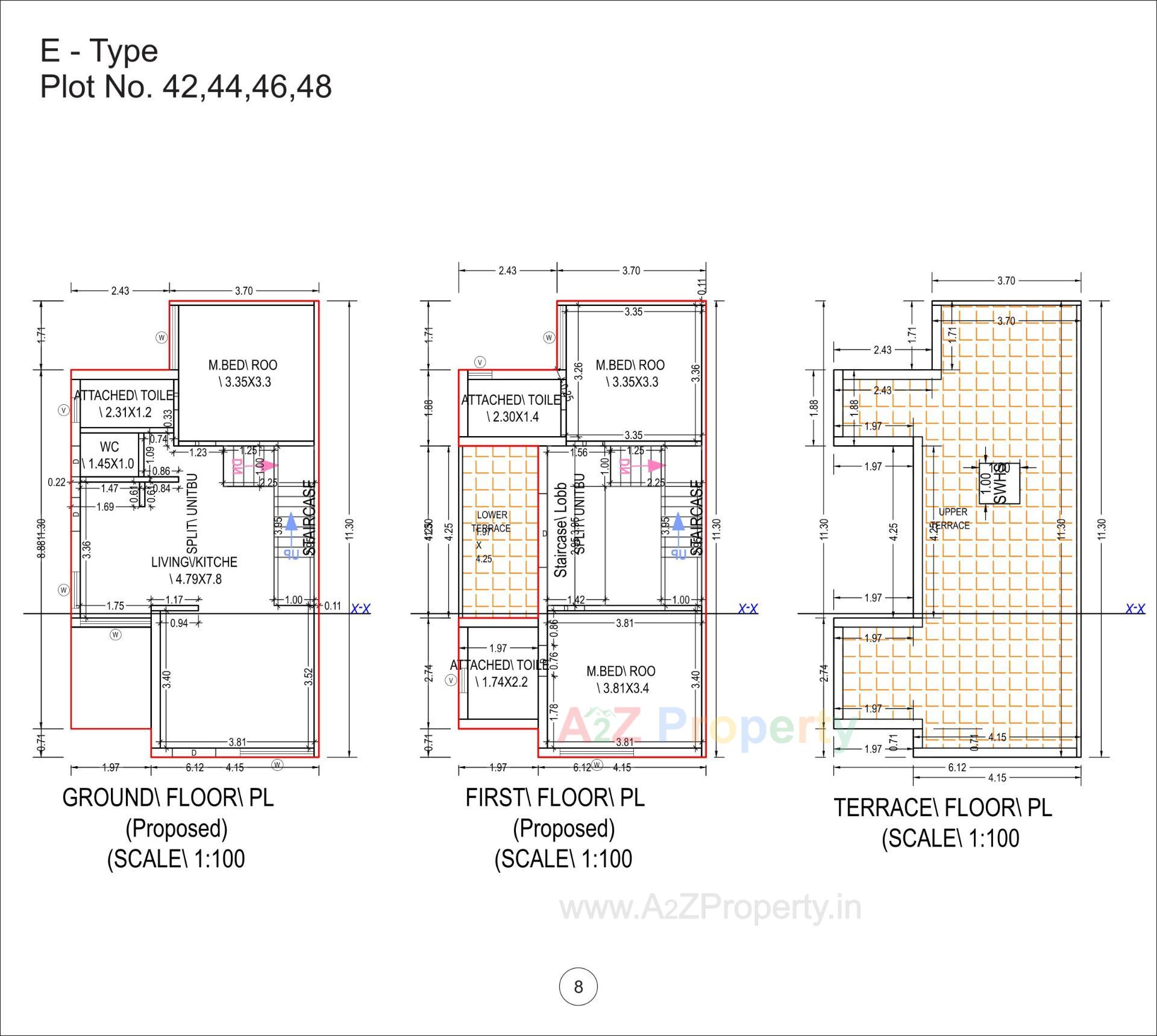 Layout of real estate project Pramukh Greens located at Palanpur, Banaskantha, Gujarat