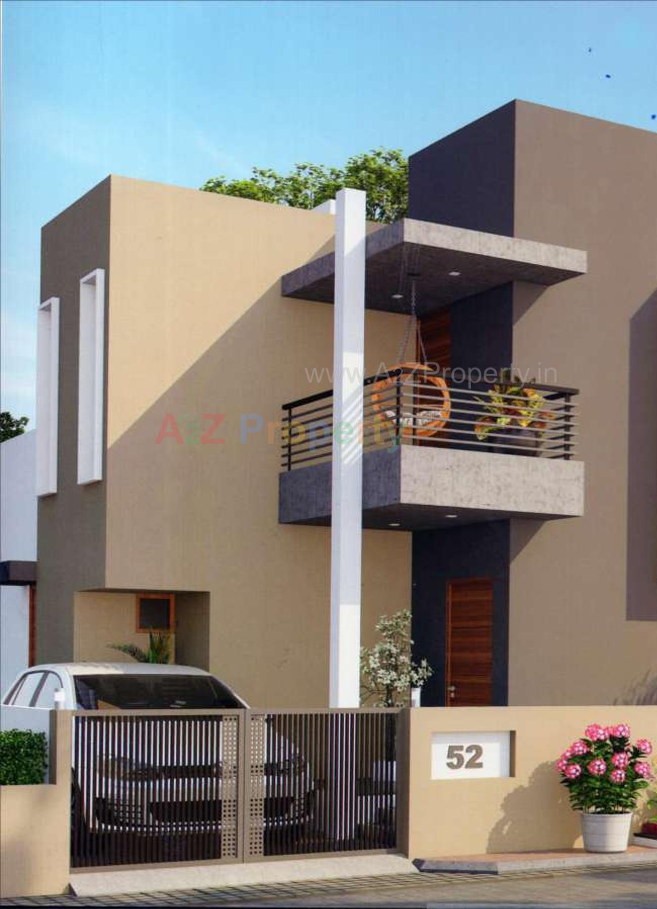 3D Elevation of real estate project Rajshree located at Banaskantha, Banaskantha, Gujarat