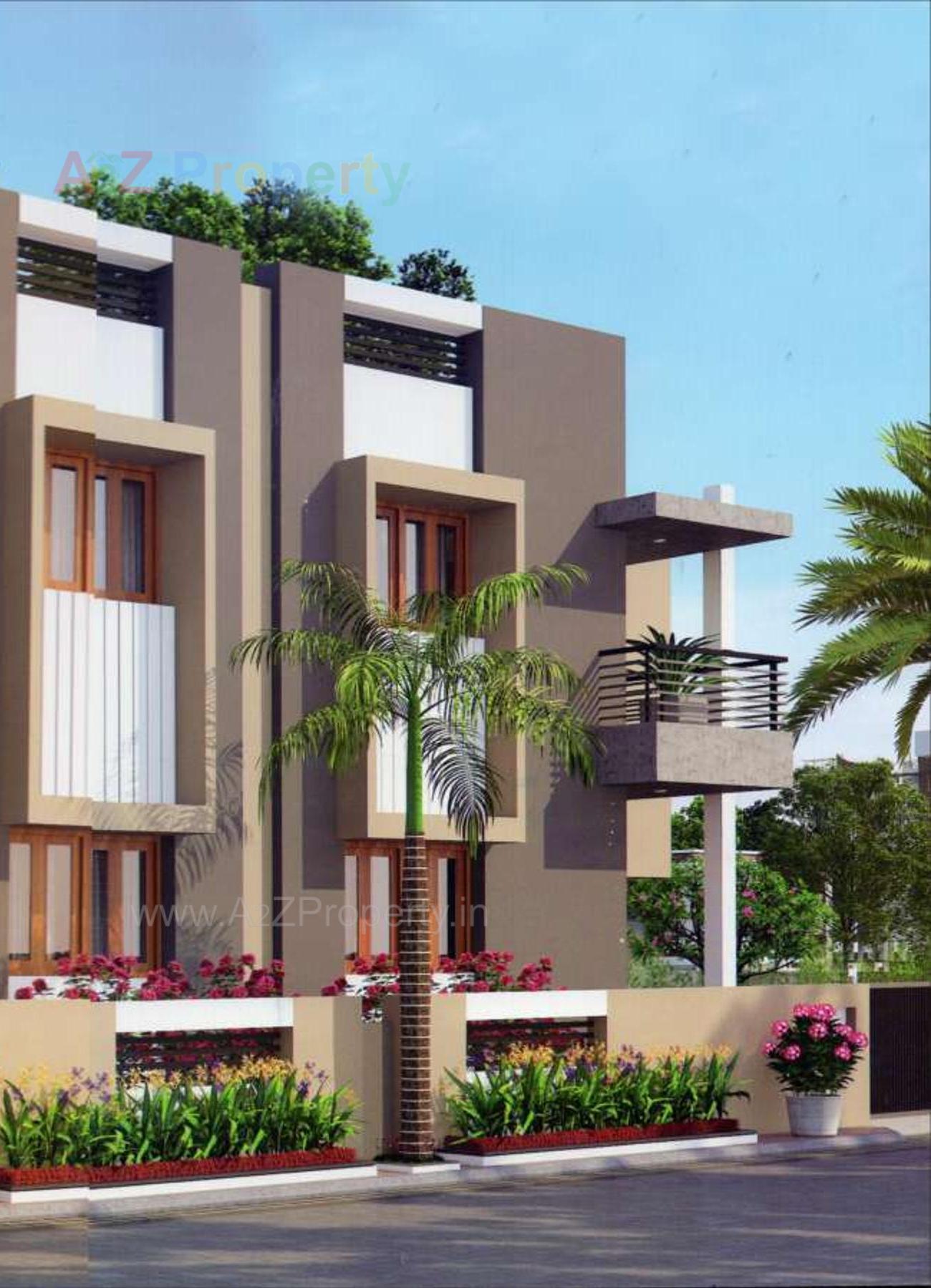 3D Elevation of real estate project Rajshree located at Banaskantha, Banaskantha, Gujarat