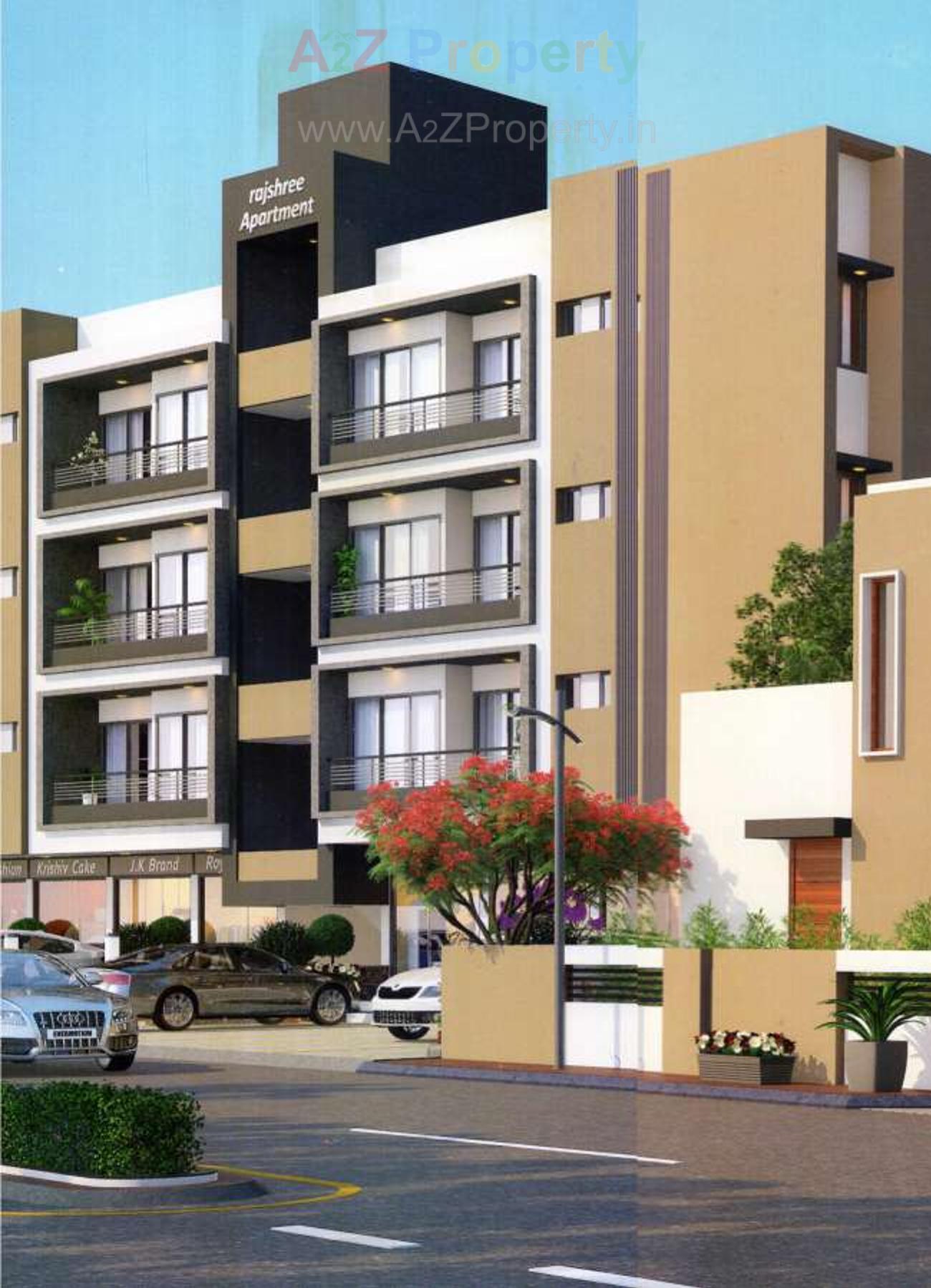 3D Elevation of real estate project Rajshree located at Banaskantha, Banaskantha, Gujarat