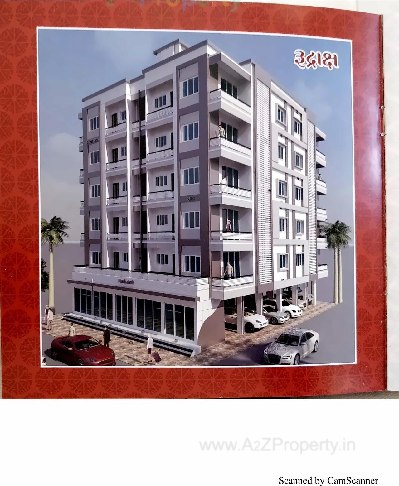 3D Elevation of real estate project Rudraksh located at Palanpur, Banaskantha, Gujarat