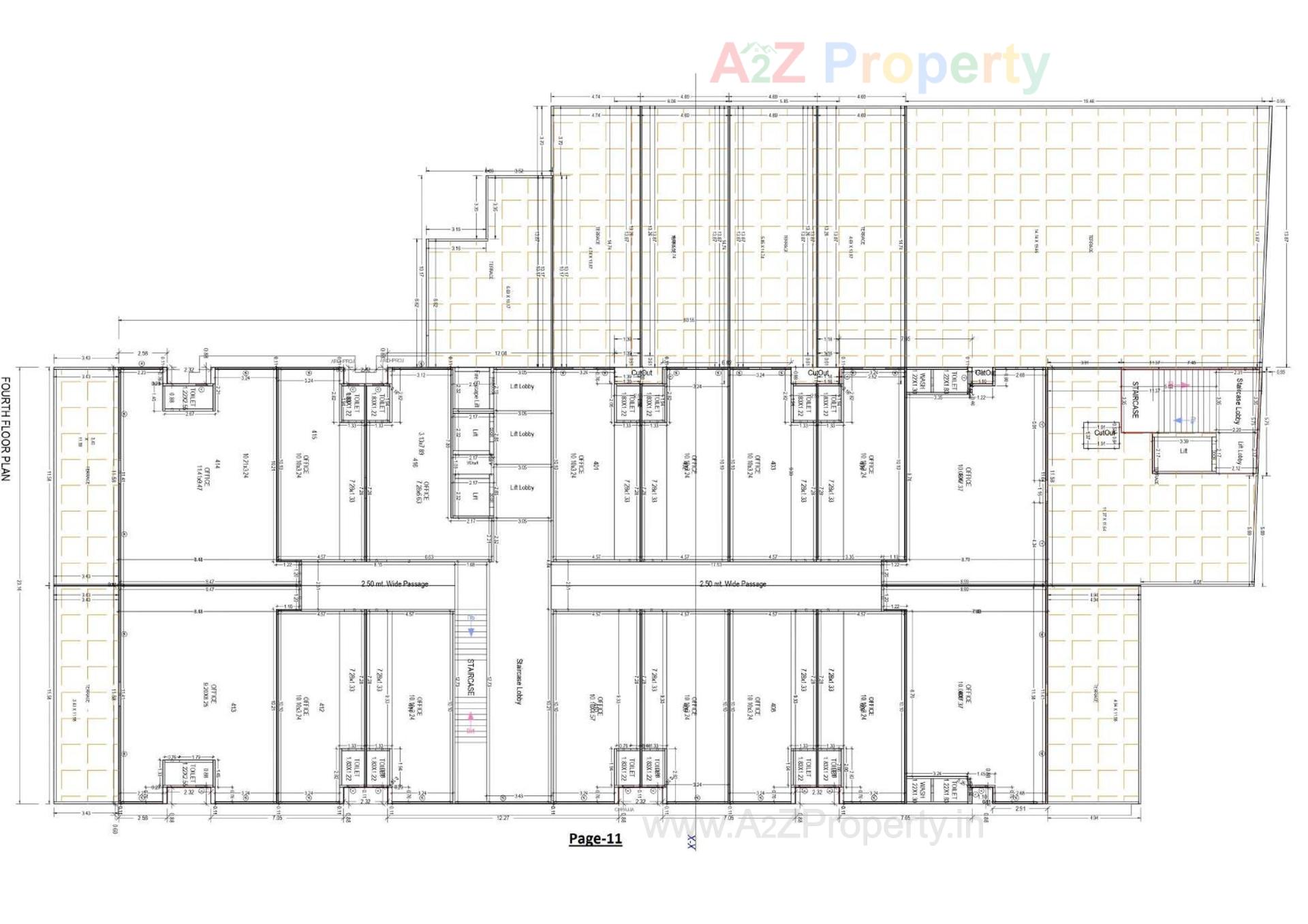 Layout of real estate project S9 Imperial located at Palanpur, Banaskantha, Gujarat