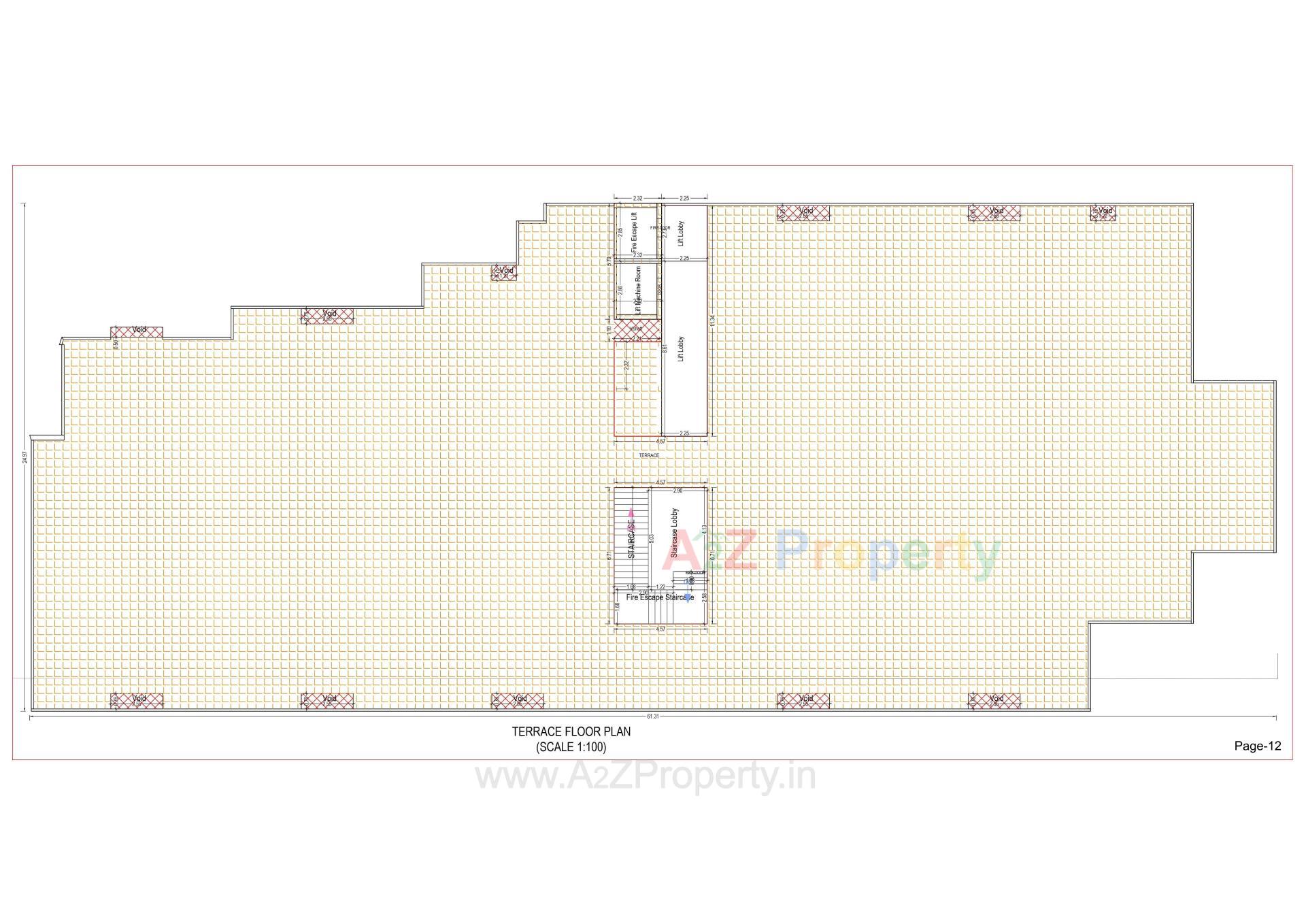 Layout of real estate project S9 Landmark located at Palanpur, Banaskantha, Gujarat