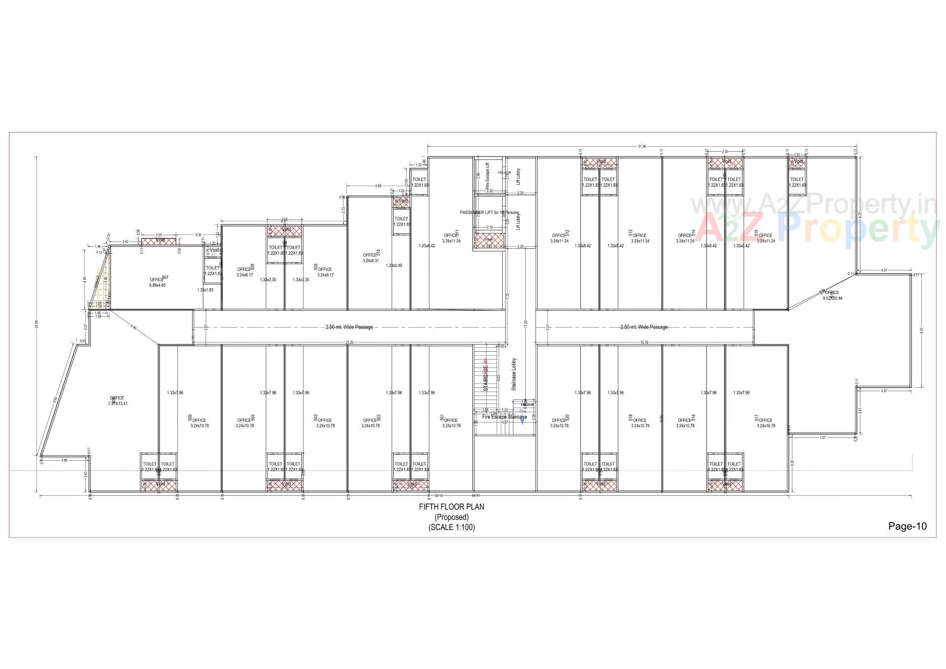 Layout of real estate project S9 Landmark located at Palanpur, Banaskantha, Gujarat