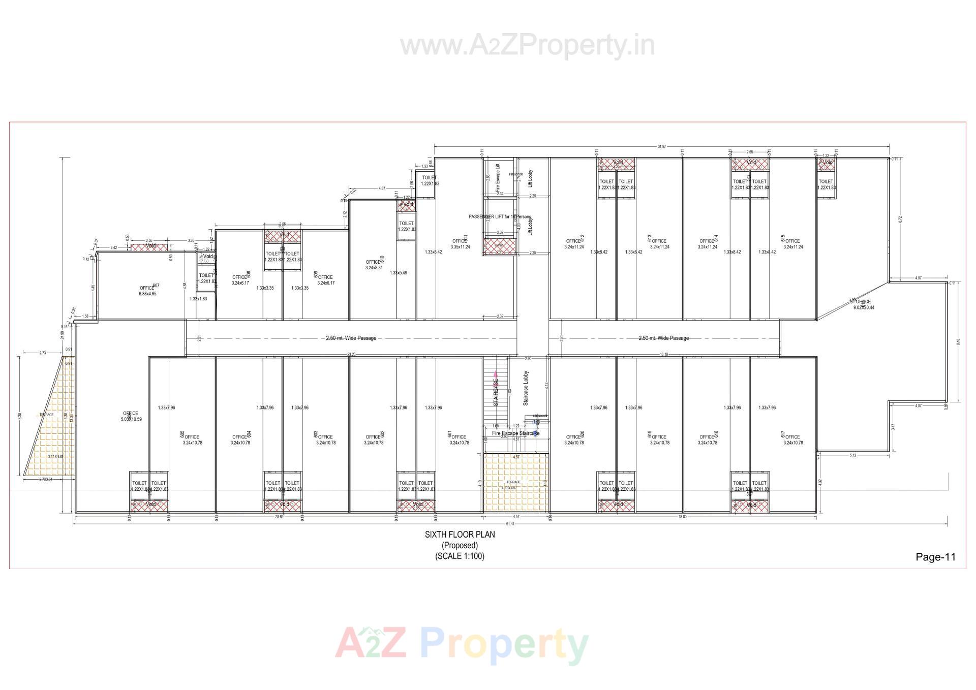 Layout of real estate project S9 Landmark located at Palanpur, Banaskantha, Gujarat