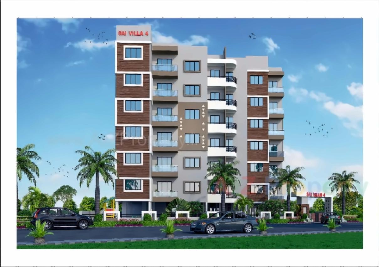 3D Elevation of real estate project Sai Villa located at Palanpur, Banaskantha, Gujarat